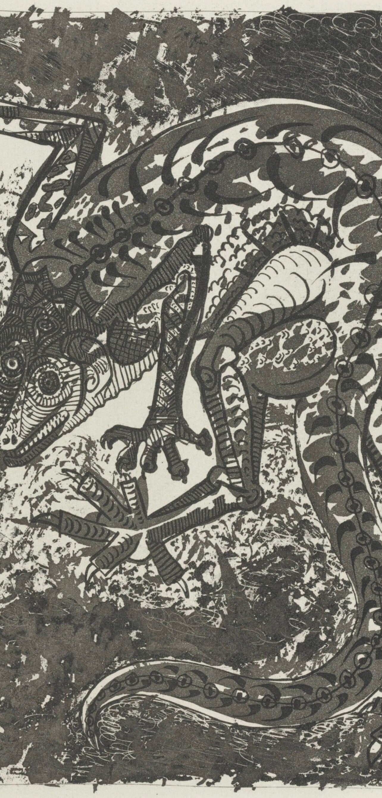 Pablo Picasso, Le Lézard, Histoire naturelle, Limited Edition Lithograph