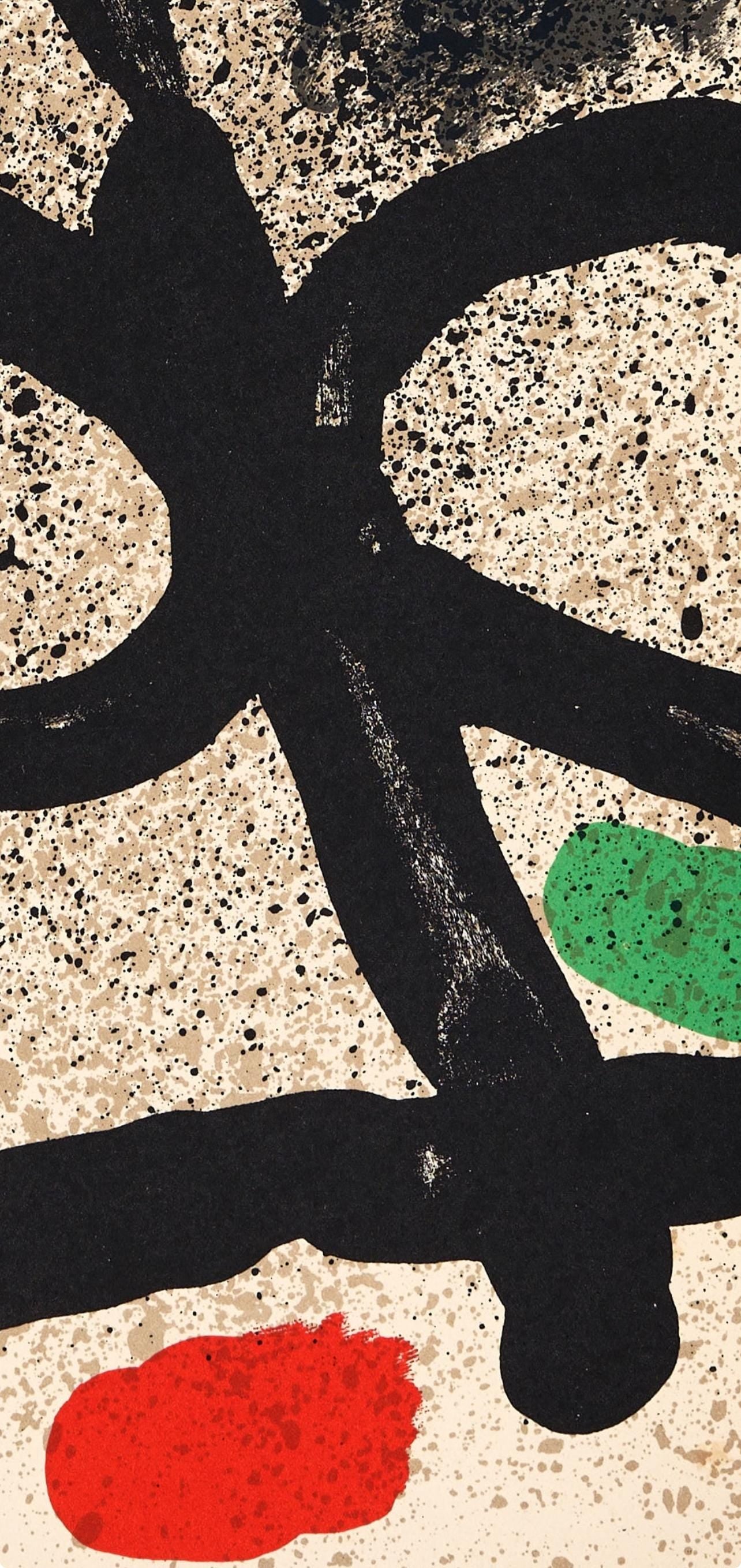 Joan Miró, Composition (Mourlot 745), Derrière le miroir, Limited Edition Lithograph