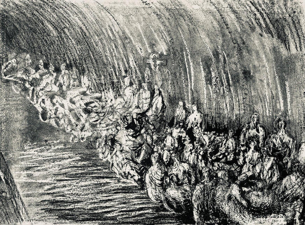 Henry Moore, Shelter Drawing, The Drawings of Henry Moore, Limited Edition Lithograph