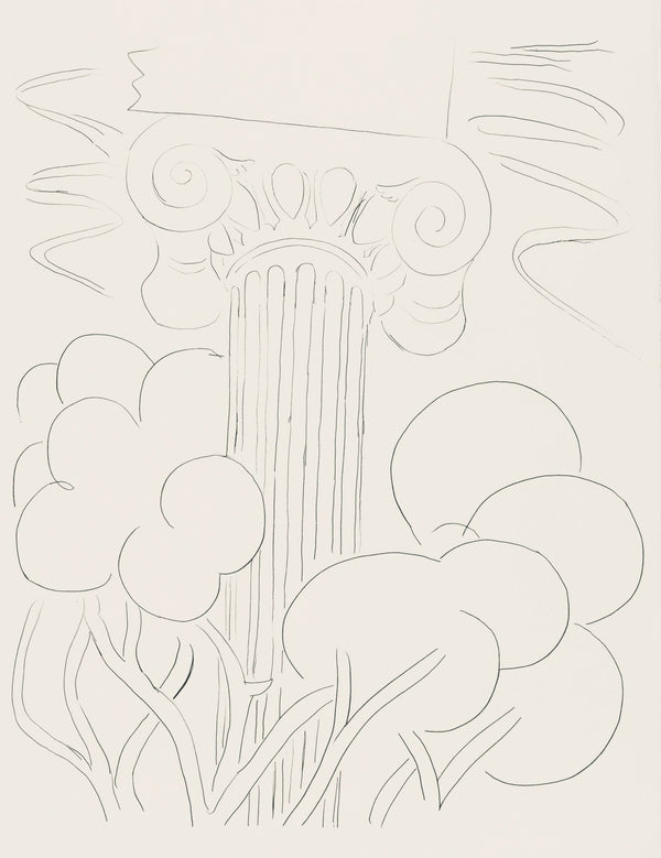 Henri Matisse, Mes bouquins refermés sur le nom de Paphos, Poésies, Limited Edition Lithograph