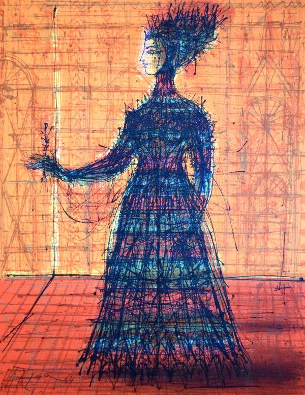 Jean Carzou, Composition, Les Peintres mes amis, Limited Edition Lithograph