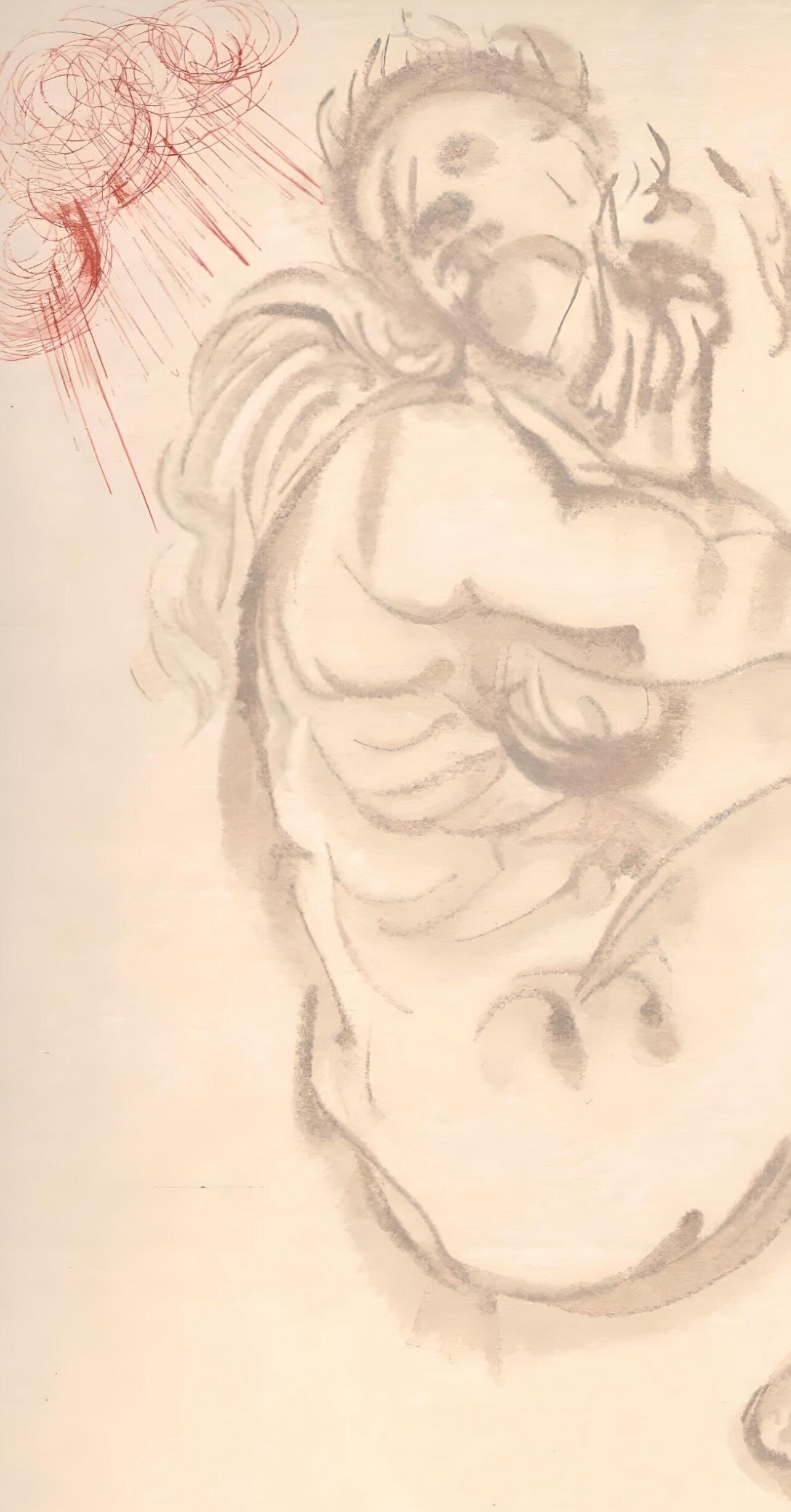Salvador Dali, The Siren of the Dream (Michler/Löpsinger 1039-1138; Field 189-200), La Divine Comédie, Limited Edition Woodcut