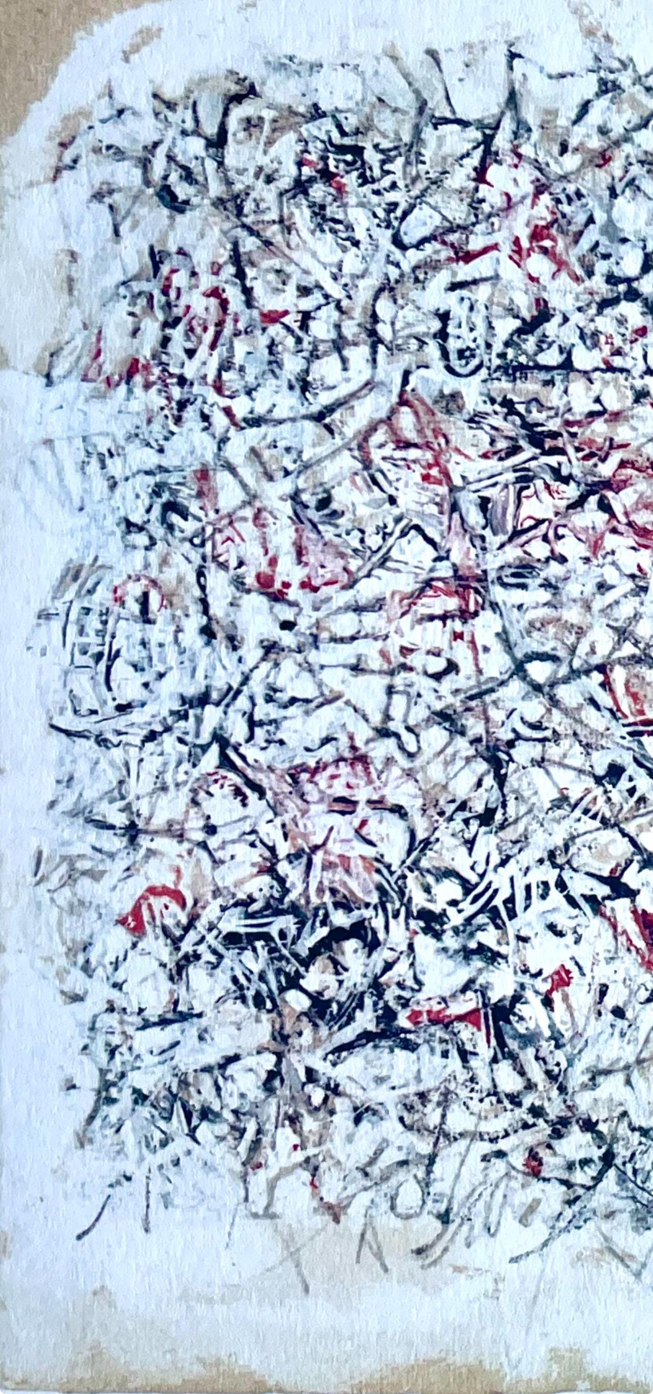 Mark Tobey, Composition, Mark Tobey, Peintres d'aujourd'hui, Limited Edition Lithograph