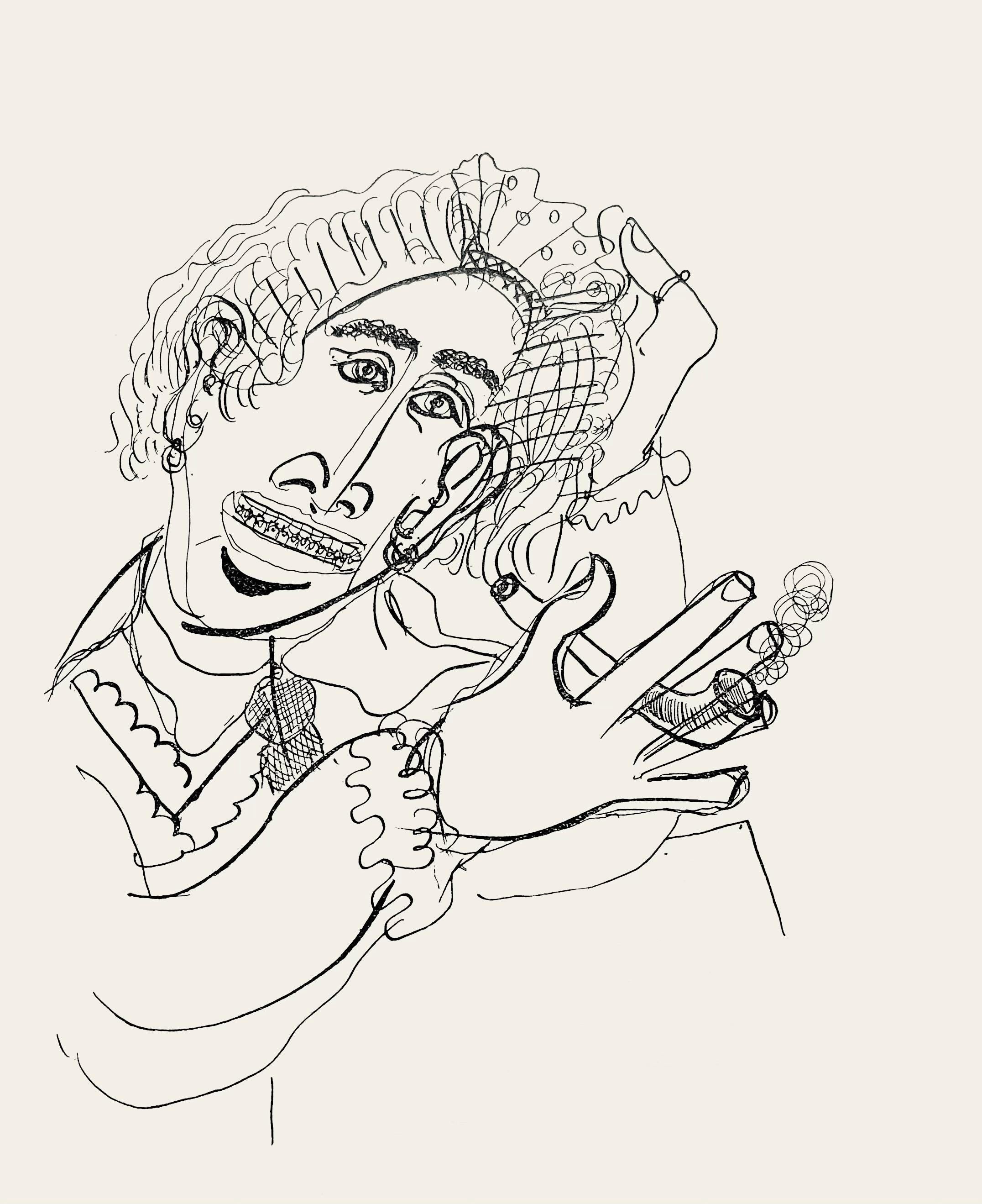 Marc Chagall, Composition, Suite Provinciale avec 92 dessins inédits de Marc Chagall, Limited Edition Lithograph
