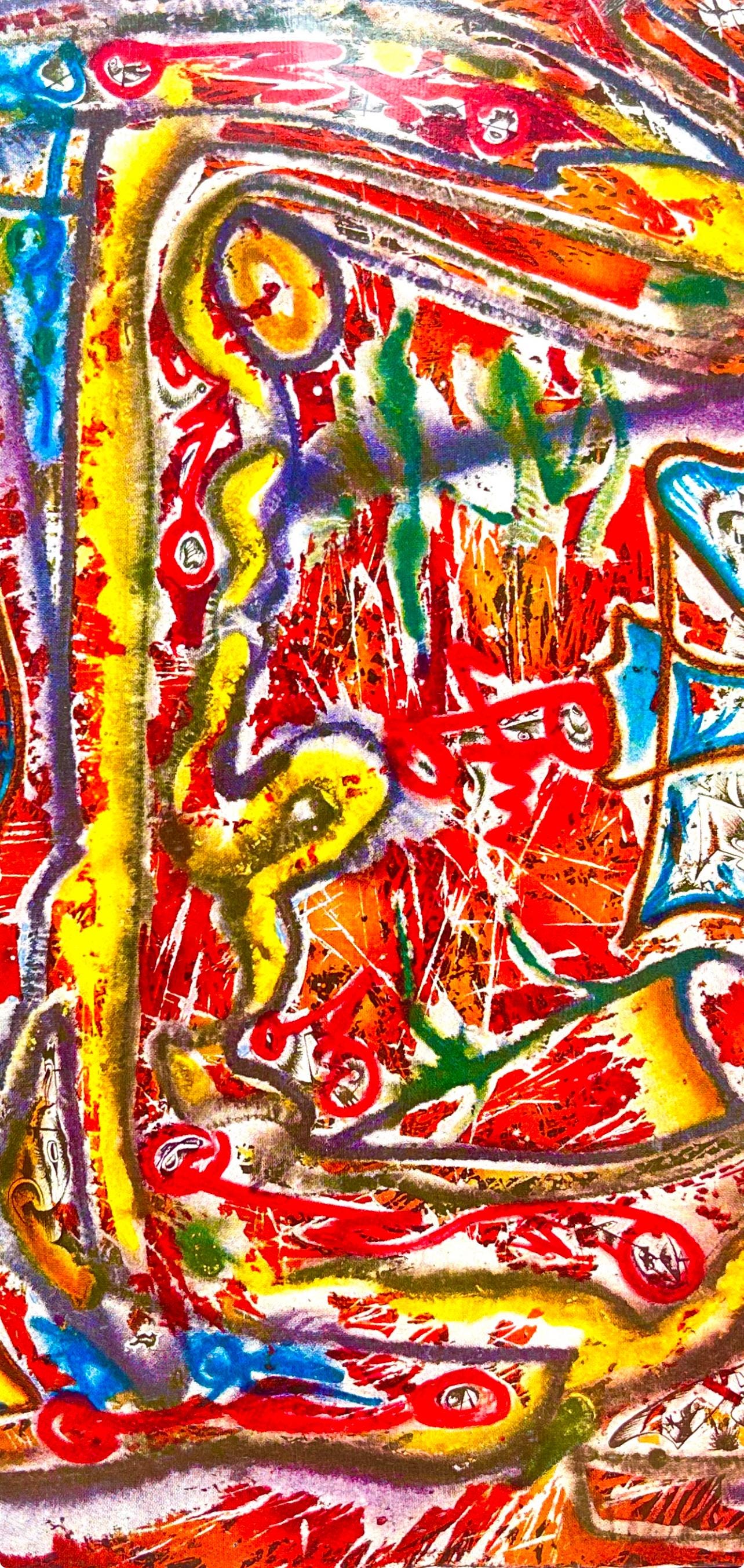 Alfonso Ossorio, Composition, Peintures initiatiques d'Alfonso Ossorio, Limited Edition Lithograph