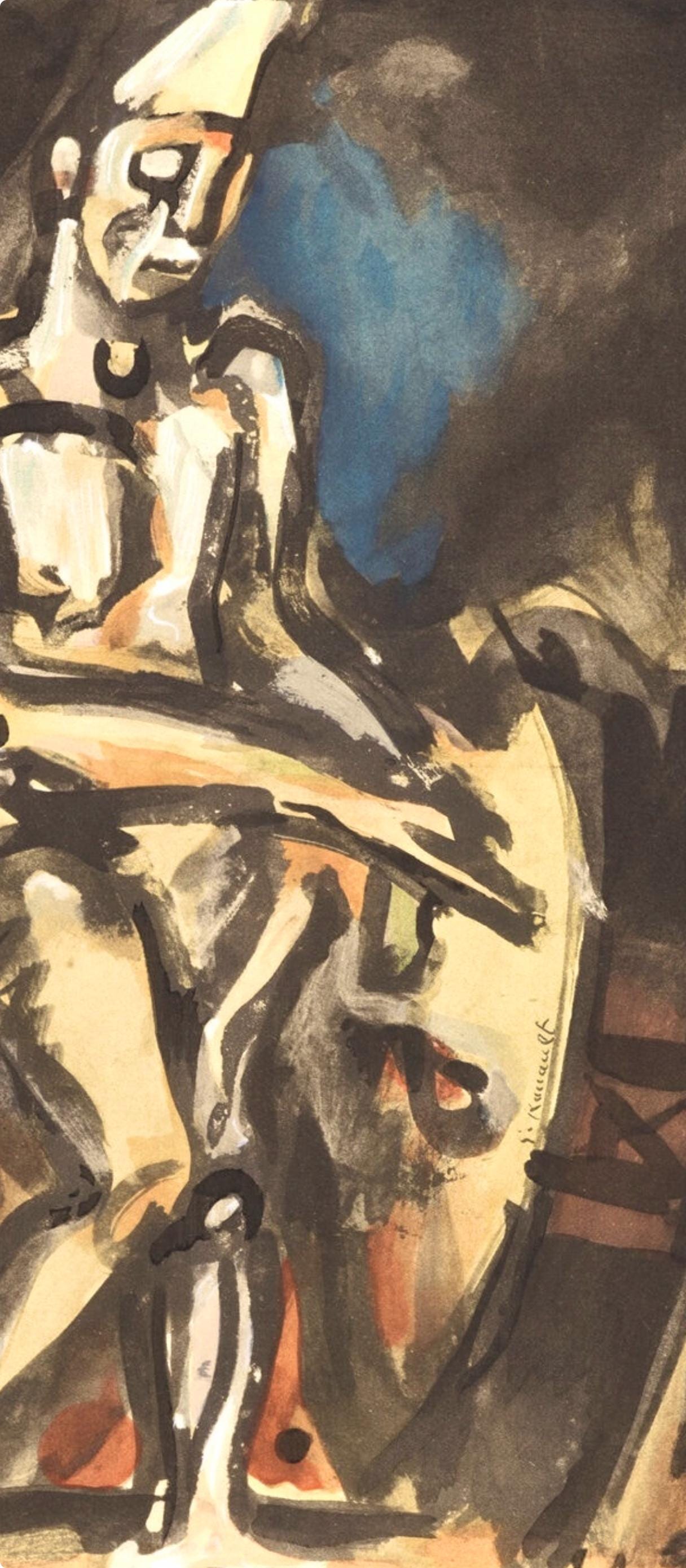 Georges Rouault, Portrait, Douze Contemporains, Limited Edition Lithograph