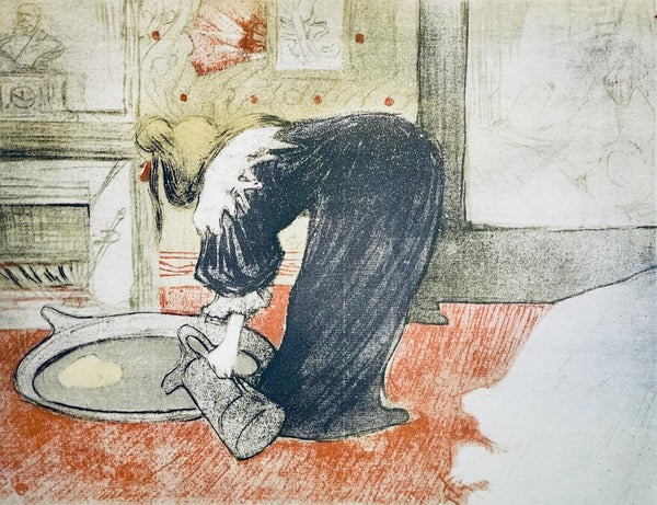 Henri de Toulouse-Lautrec, Composition, Images de Lautrec, 21 Planches en Couleurs, Collezione dell'Obelisco, Limited Edition Lithograph