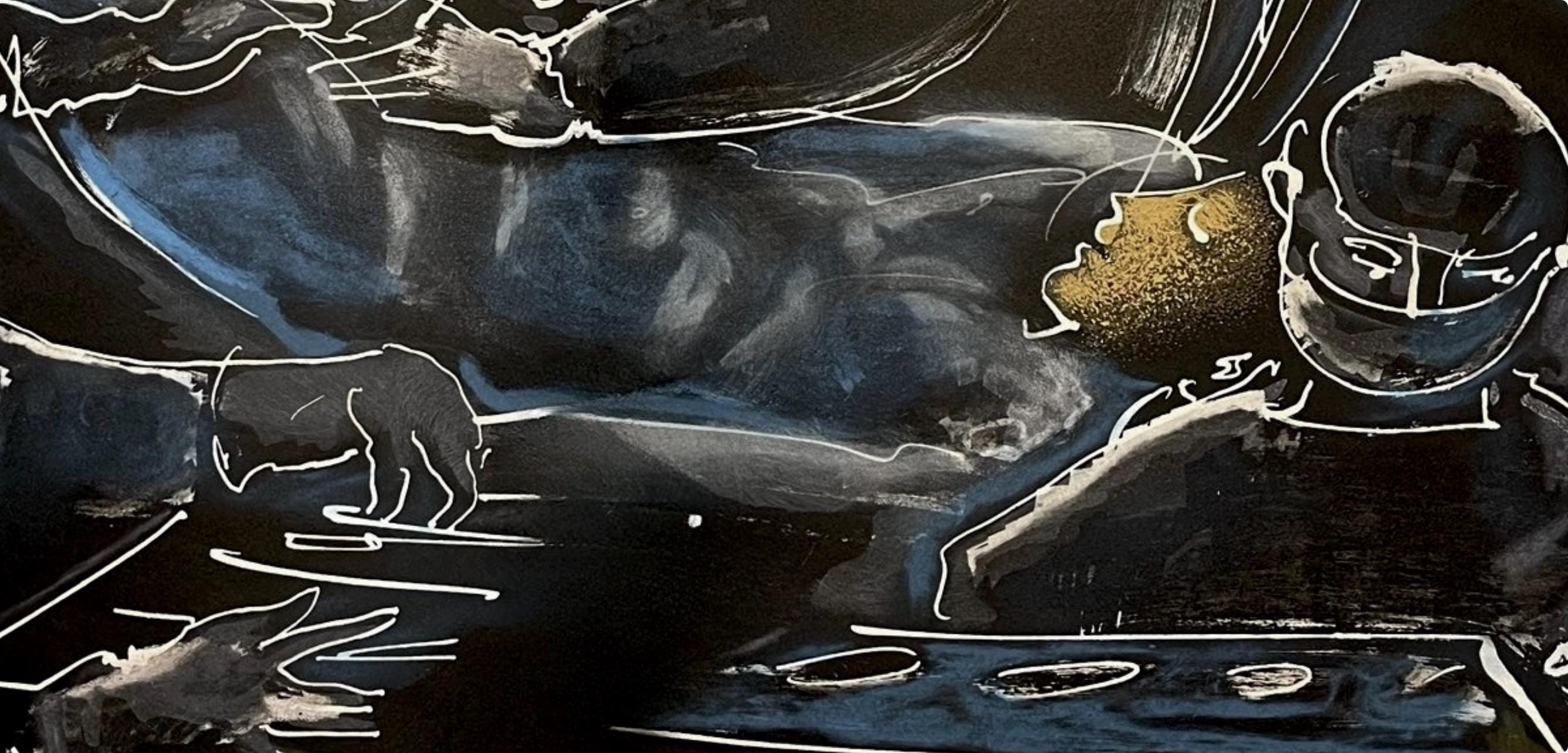 Hans Erni, Composition, Réflexions Simples Sur Le Corps, Limited Edition Lithograph
