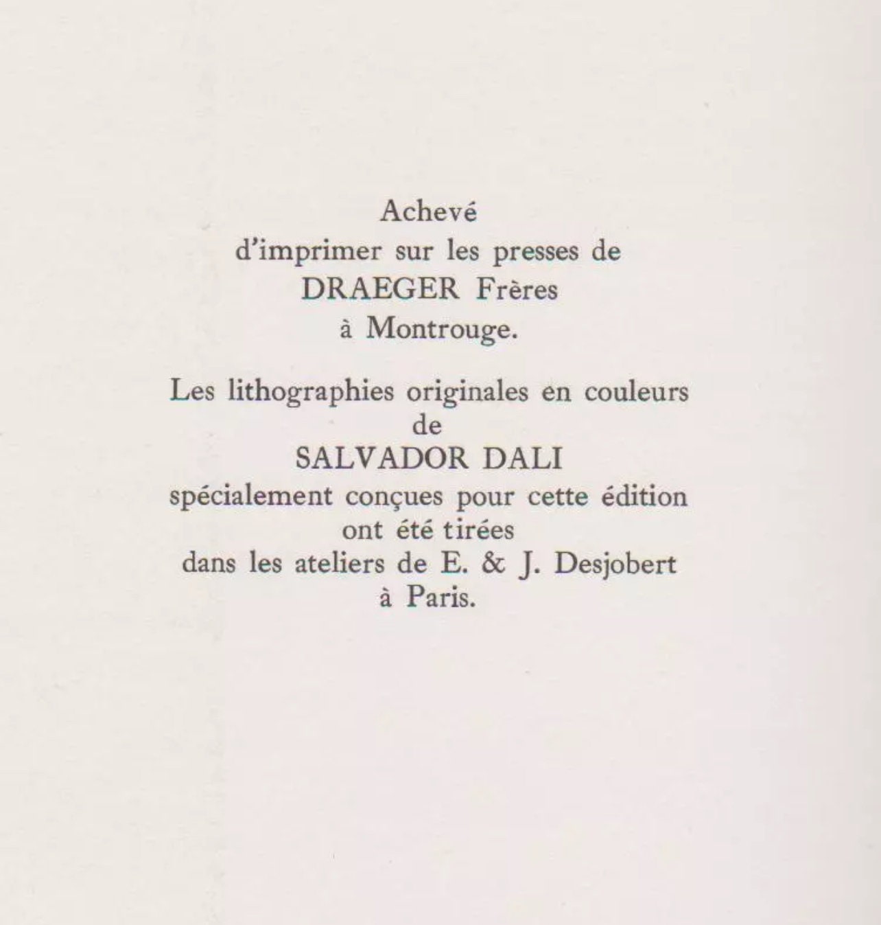 Salvador Dali, Composition (M/Löpsinger 1175; Field 67-2), Hommage a Meissonier, Limited Edition Lithograph