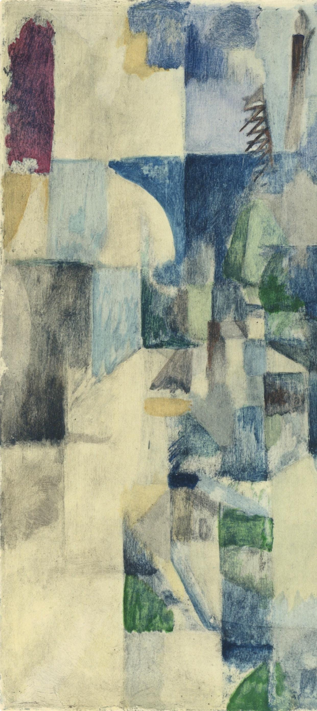 Robert Delaunay, La fenetre No. 2, XXe siècle, Limited Edition Lithograph