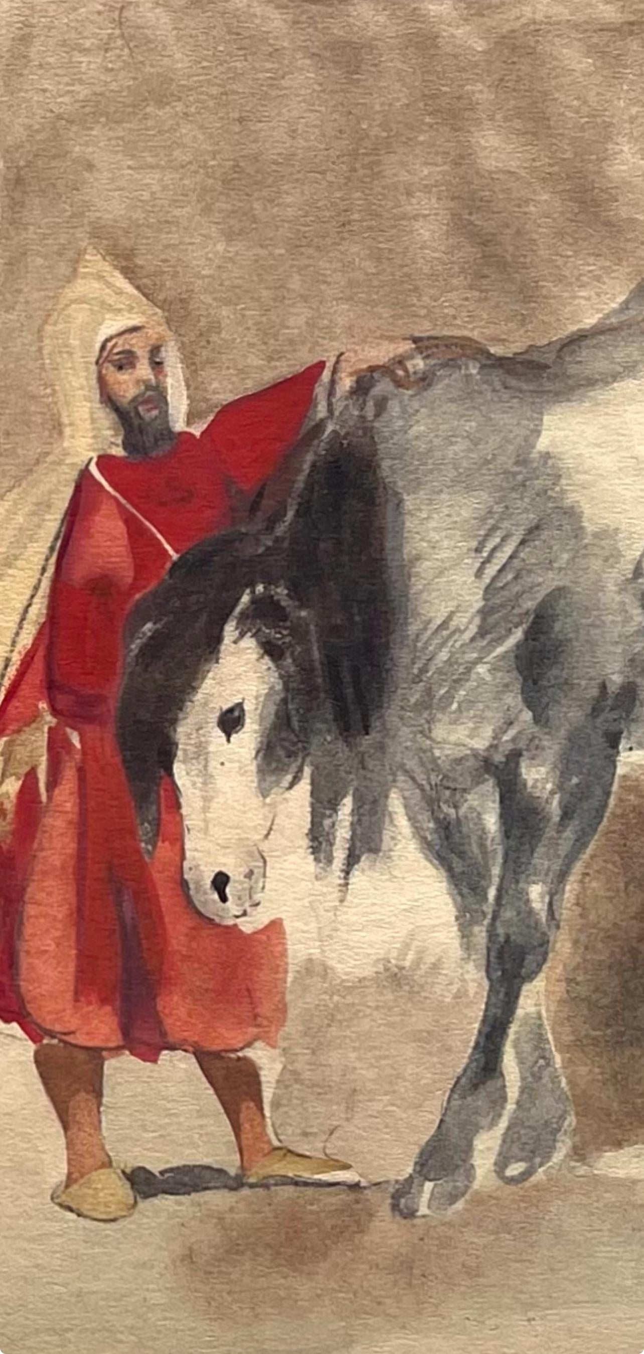 Eugène Delacroix, Composition, Trente et un Dessins et Aquarelles du Maroc, Limited Edition Lithograph
