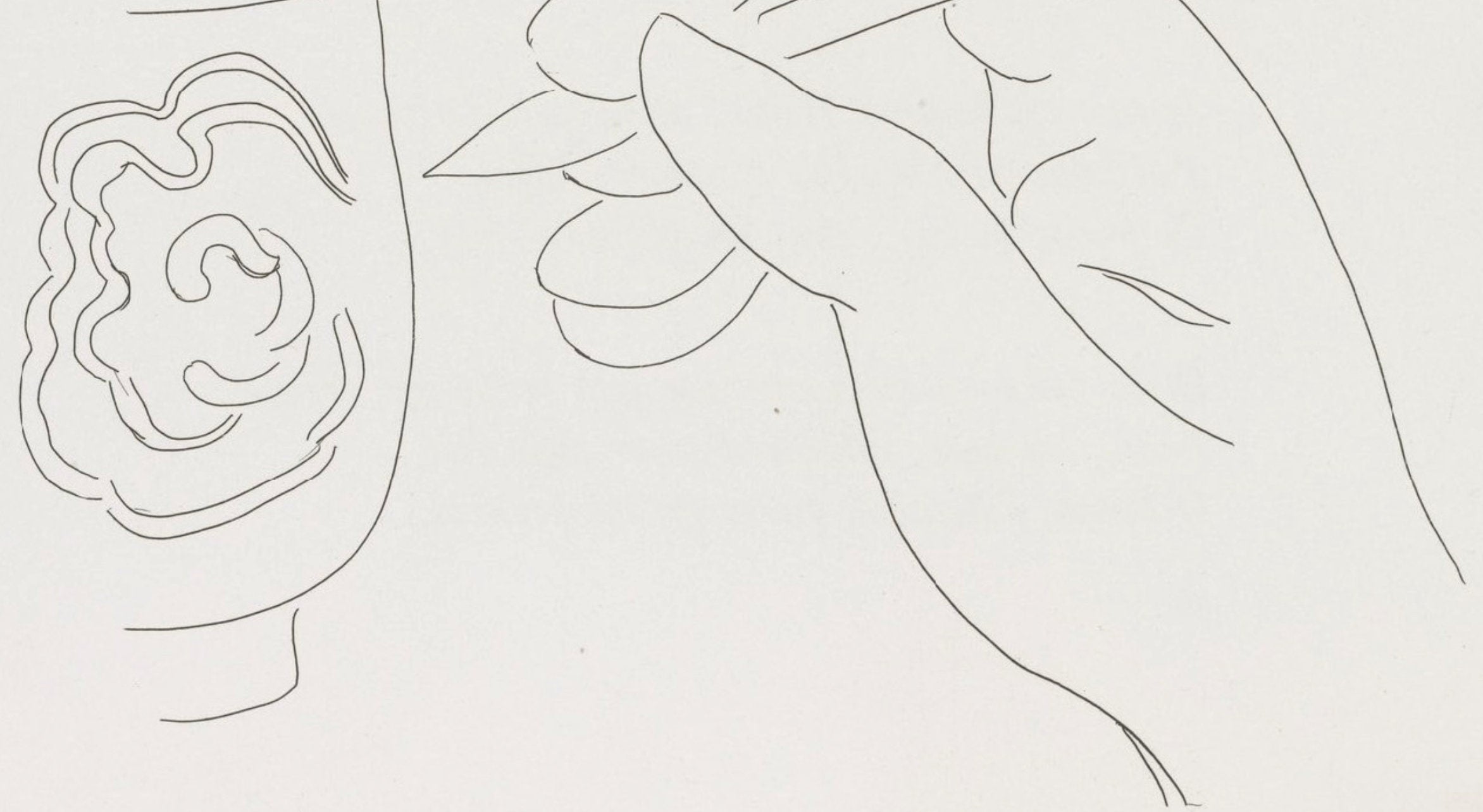 Henri Matisse, Composition, Poésies, Limited Edition Lithograph
