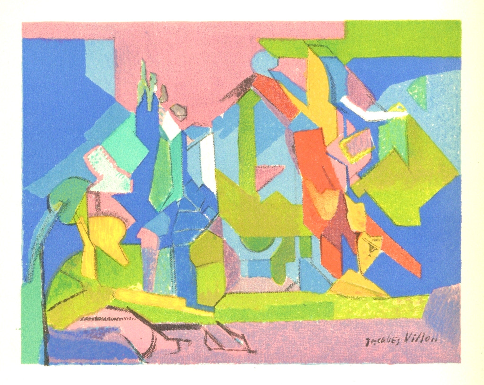 Jacques Villon, Composition, Jacques Villon ou l'Art Glorieux