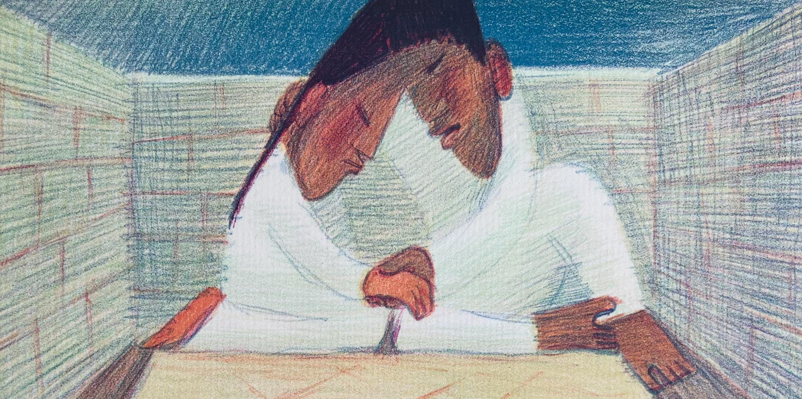 Jean Charlot, Composition, Limited Edition Lithograph
