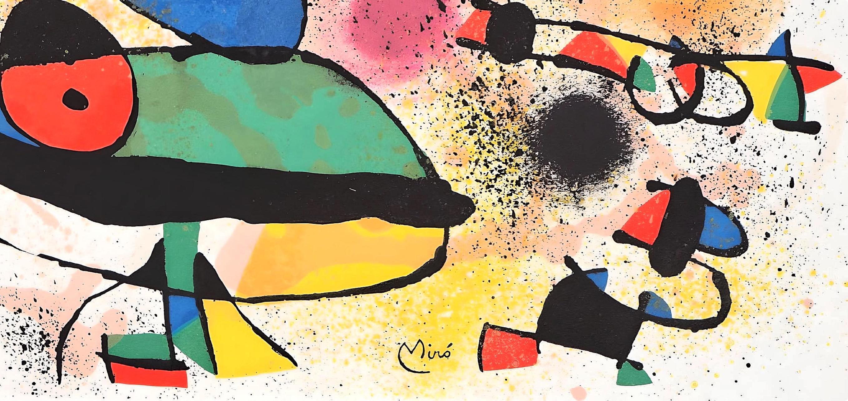 Joan Miró, Composition (Cramer 181; Mourlot 949), Limited Edition Lithograph
