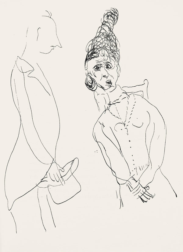 Marc Chagall, Composition, Suite Provinciale avec 92 dessins inédits de Marc Chagall, Limited Edition Lithograph