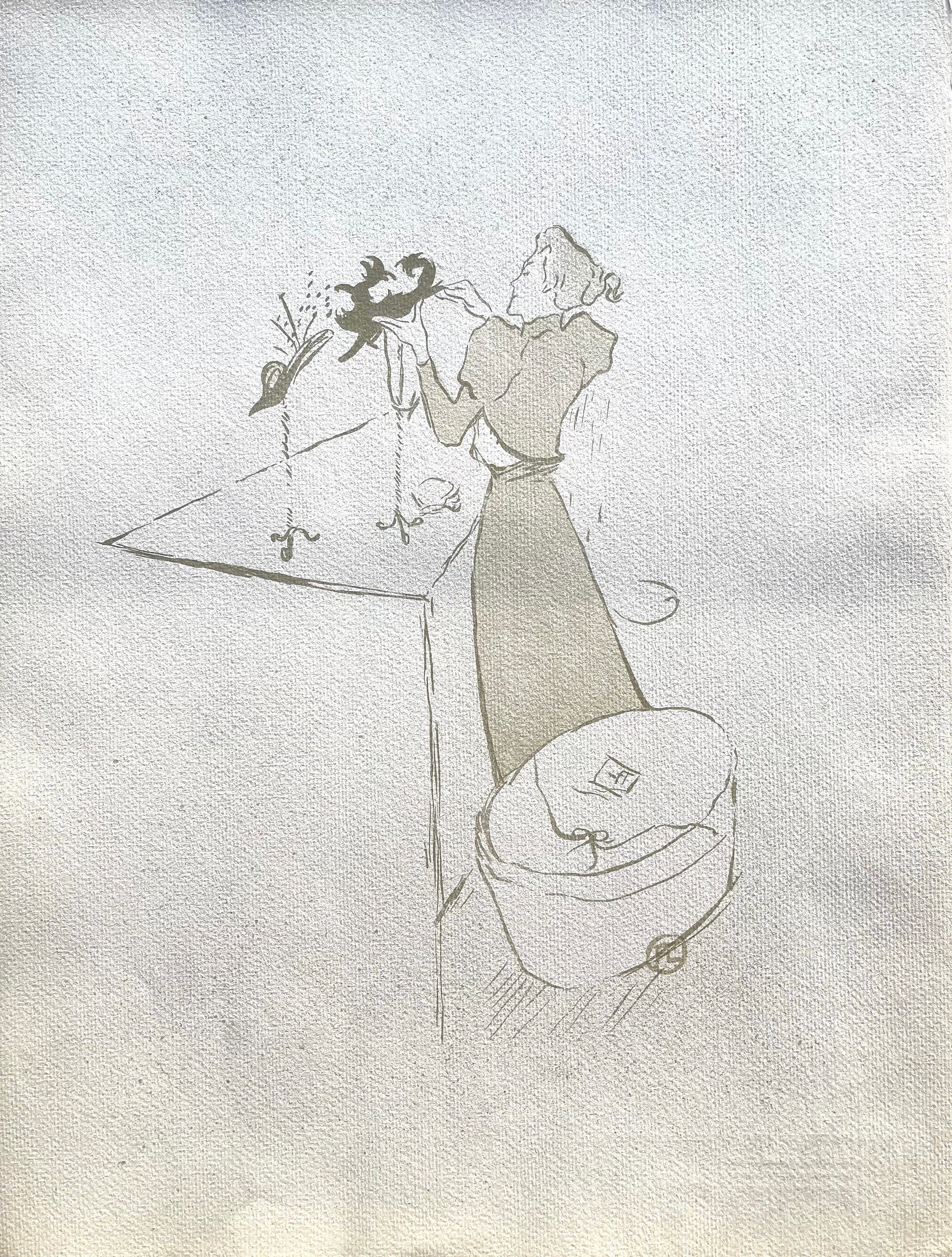 Henri de Toulouse-Lautrec, La Modiste, TLautrec, Philadelphia Museum of Art, Limited Edition Lithograph