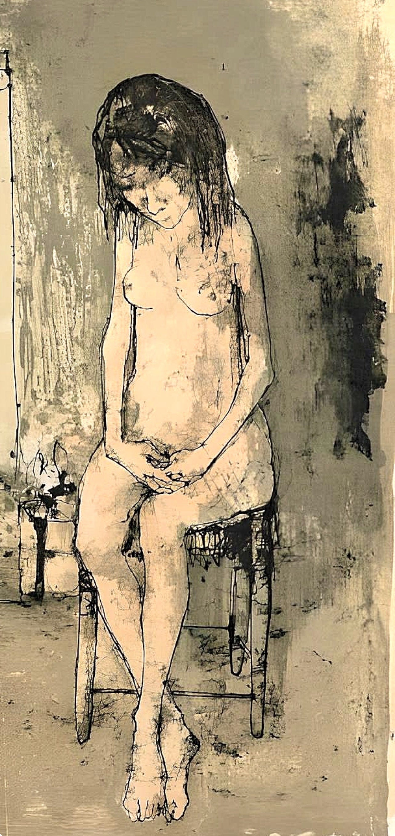 Jean Jansem, Atelier parisien, Au Temps de Paris Seine, Limited Edition Lithograph