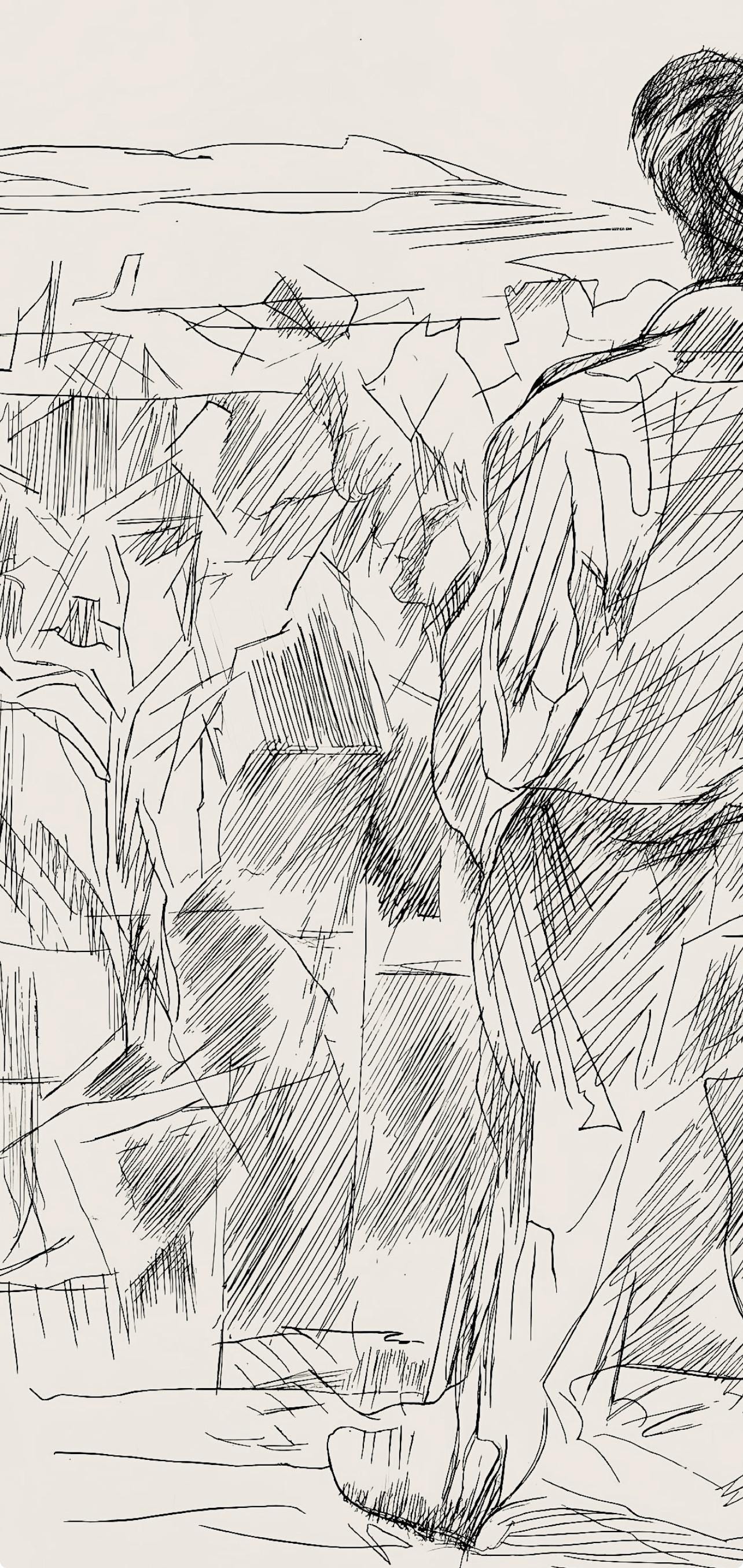 Jacques Villon, Composition (Ginestet/Pouillon 42-64), Hésiode, Les Travaux et les Jours, Limited Edition Etching