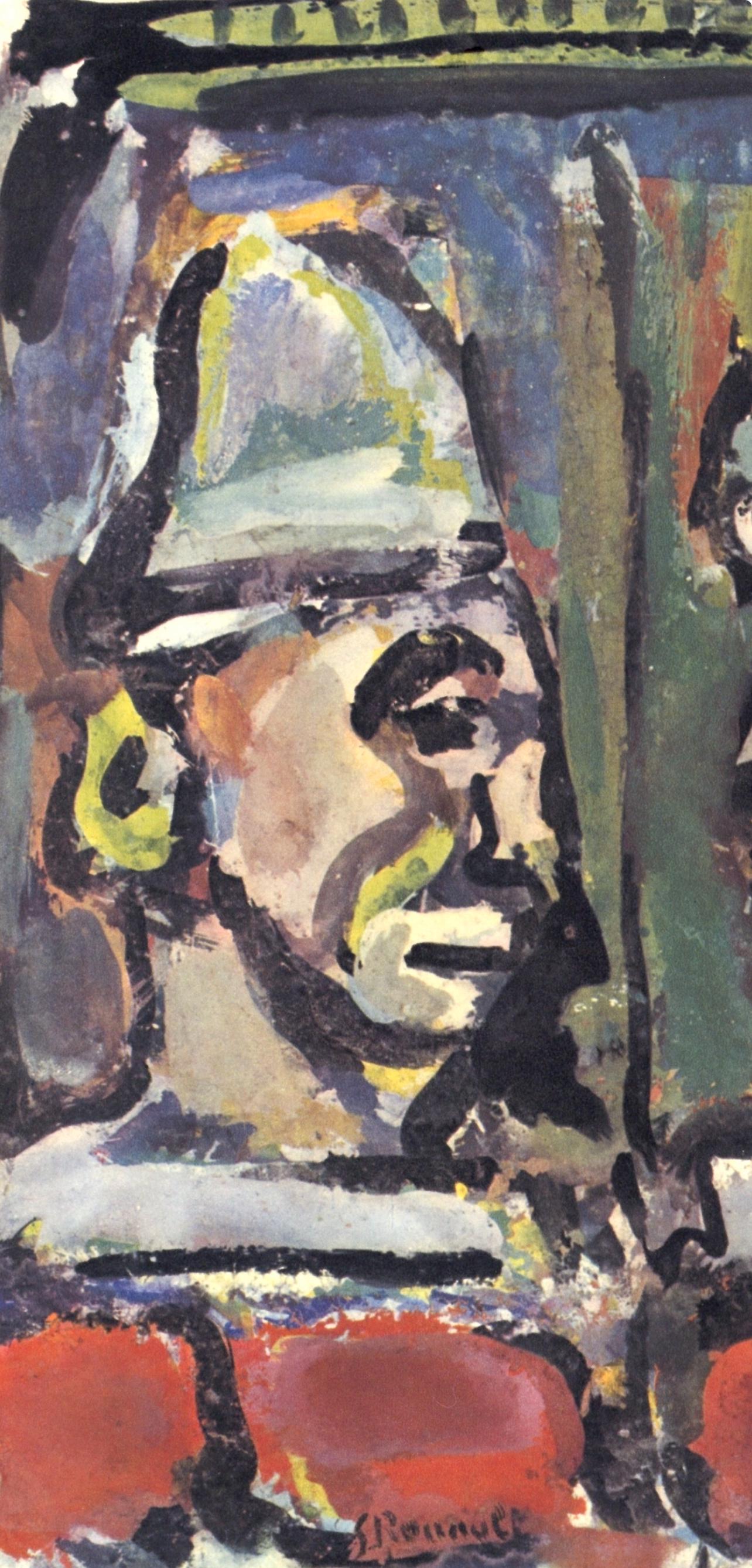 Georges Rouault, Composition, Divertissement, Limited Edition Lithograph
