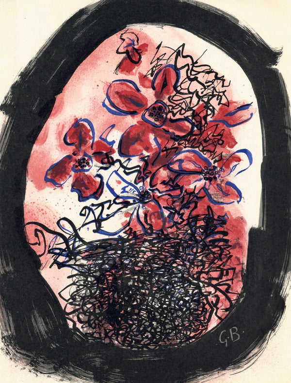 Georges Braque, Composition, Braque Lithographe, Limited Edition Lithograph