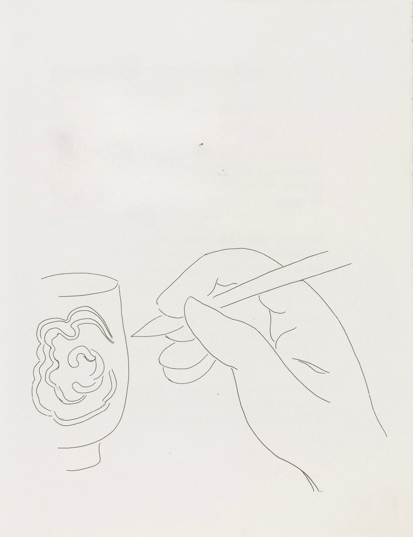 Henri Matisse, Composition, Poésies, Limited Edition Lithograph