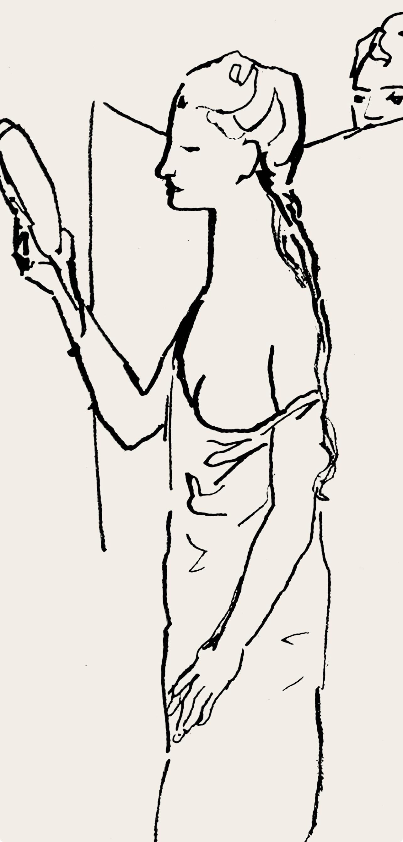 Pablo Picasso, Composition (Hodorisch B2), Le manuscrit trouvé dans un chapeau, Limited Edition Lithograph