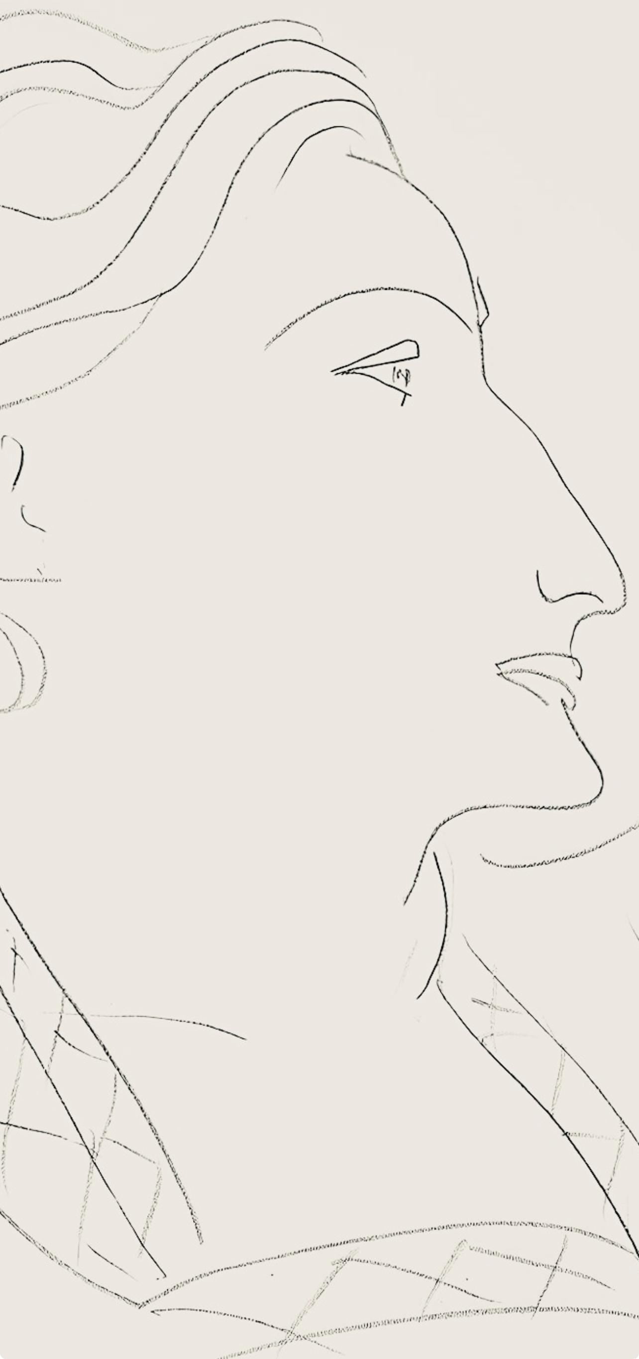 Henri Matisse, Série O, var. 16 (Duthuit 9), Henri Matisse, Dessins, Thèmes et variations, Limited Edition Lithograph
