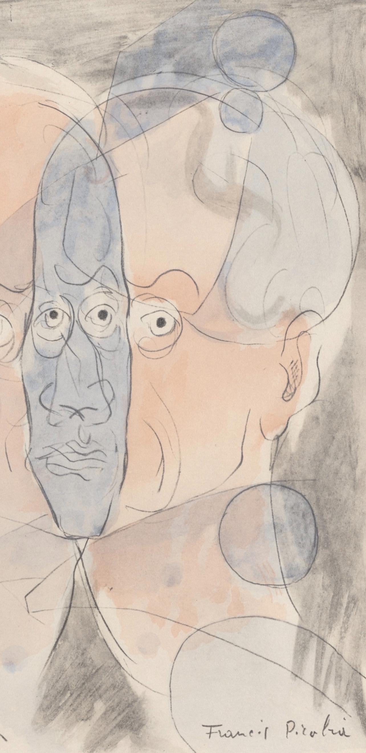 Francis Picabia, Composition, Le Peseur d'âmes (The Weigher of Souls), Limited Edition Lithograph