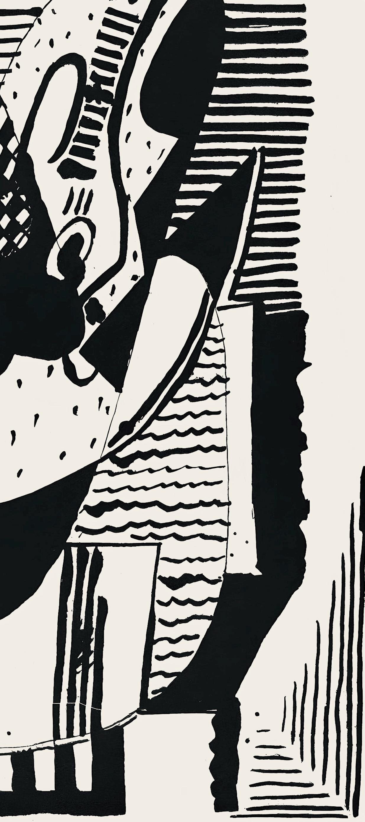 Pablo Picasso, Composition (Monod 10485), Hélène chez Archive de Illustrations de Pablo Picasso, Limited Edition Woodcut