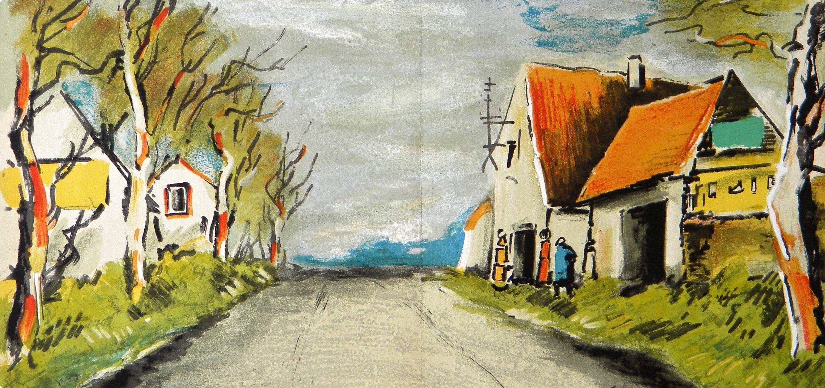 Maurice de Vlaminck, La Route (Walterskirchen 273-2), Limited Edition Lithograph