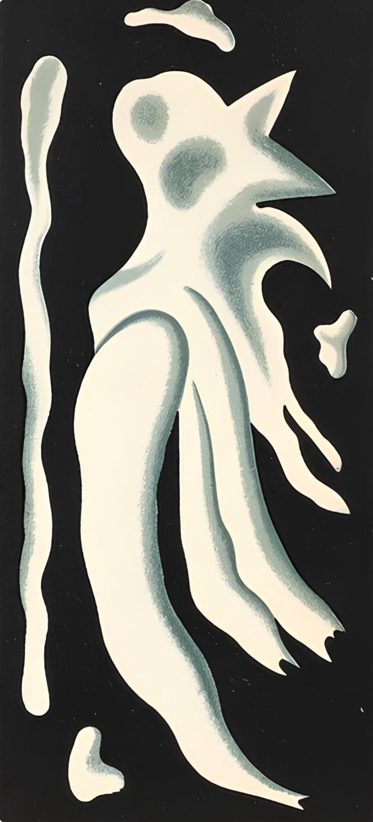 Fernand Léger, Composition, Derrière le miroir, Limited Edition Lithograph