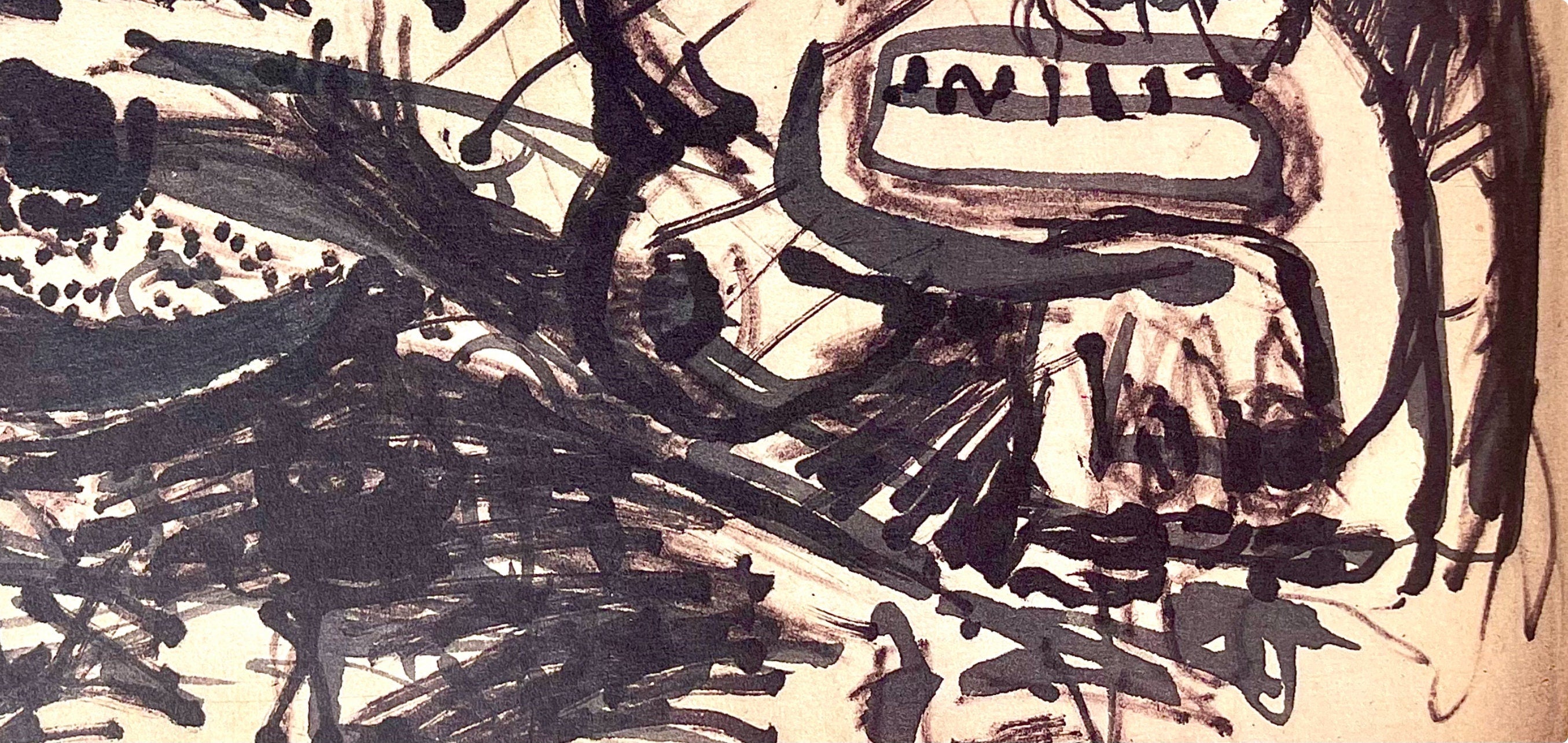 Jackson Pollock, Composition, Jackson Pollock, The Last Sketchbook, Limited Edition Lithograph