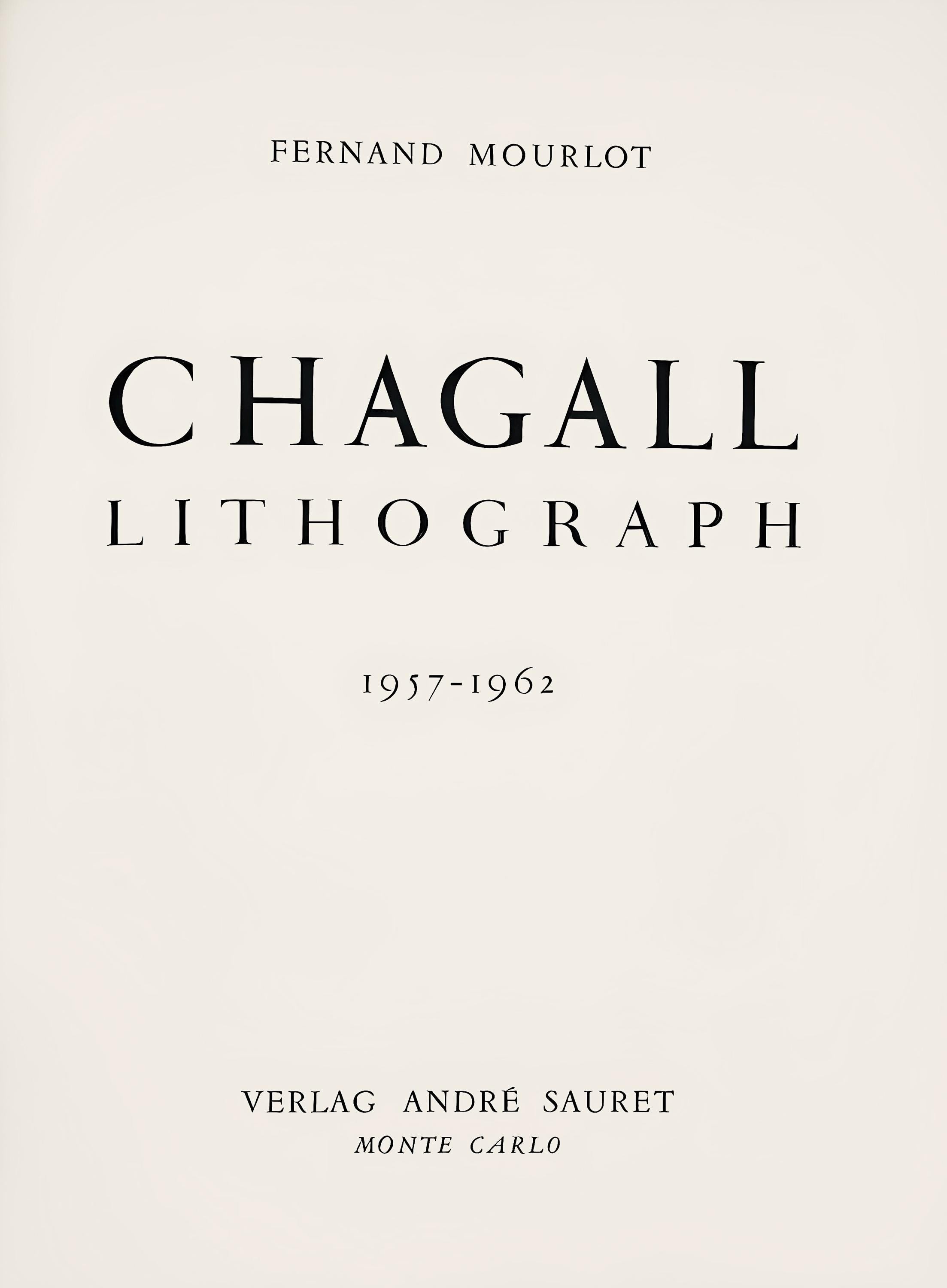 Marc Chagall, Composition (Mourlot 392; Cramer 56), Chagall Lithographe, Limited Edition Lithograph