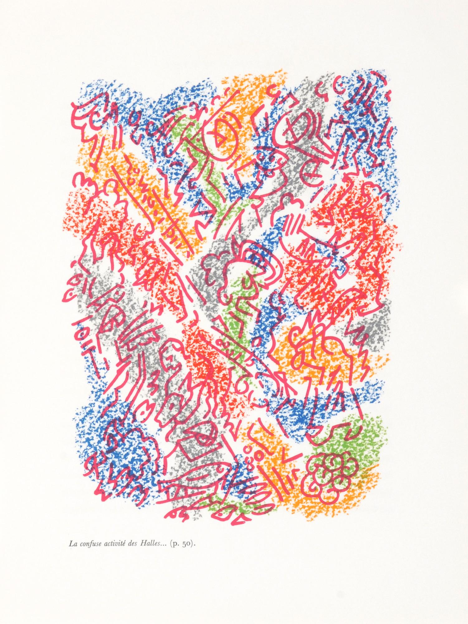 André Masson, Composition (Cramer 97), Une Étoile de Craie, Limited Edition Lithograph