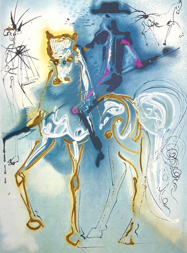 Salvador Dalí, Picador, Les Chevaux de Dalí, Limited Edition Lithograph