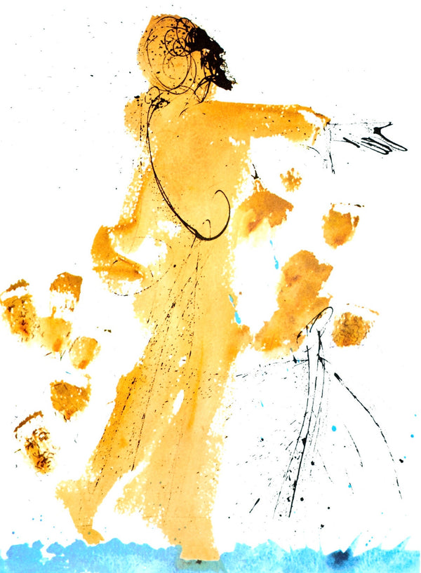 Salvador Dali, Composition (Michler/Löpsinger 1600; Field 69-3), Biblia Sacra, Limited Edition Lithograph