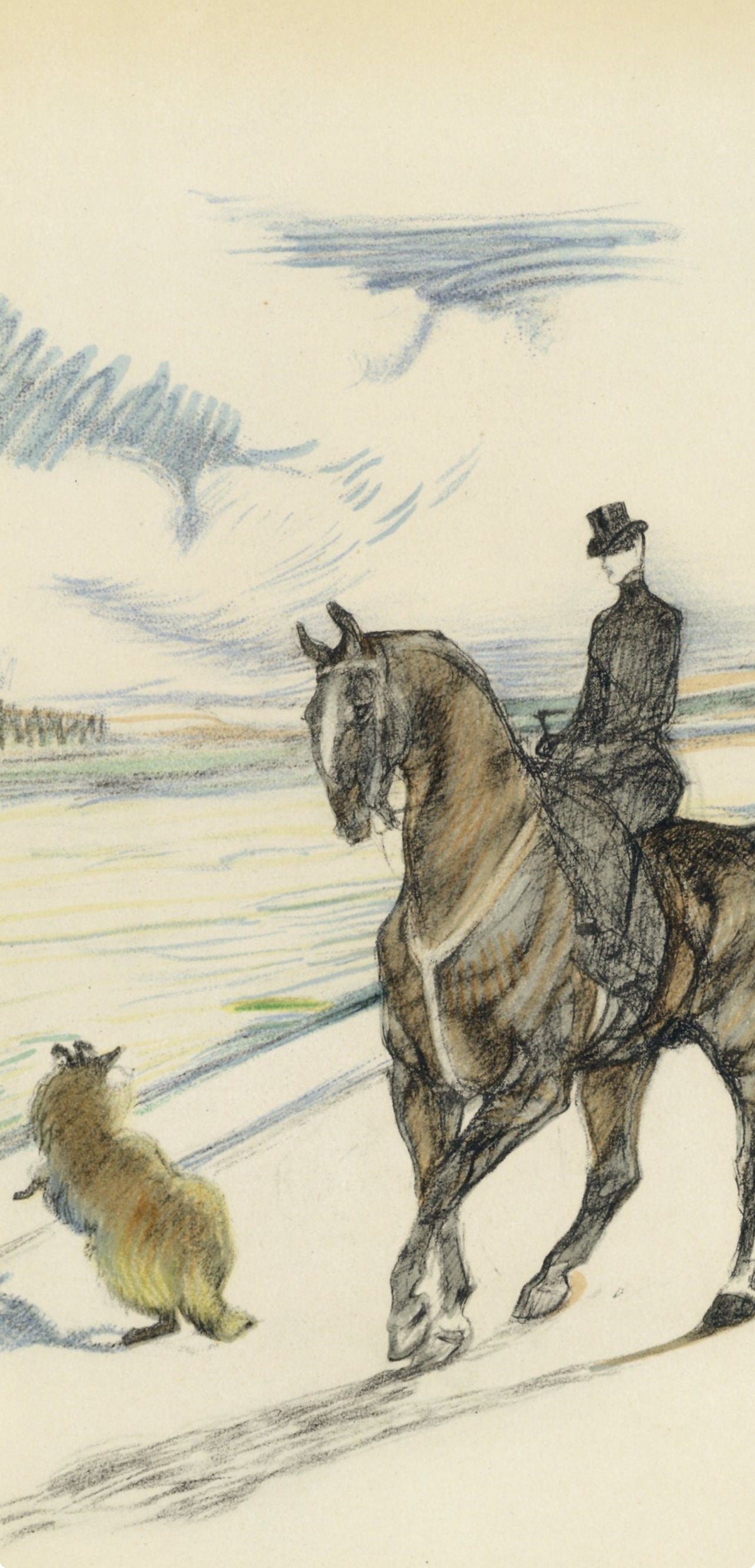 Henri de Toulouse-Lautrec, Amazone, The Circus by Toulouse-Lautrec, Limited Edition Lithograph
