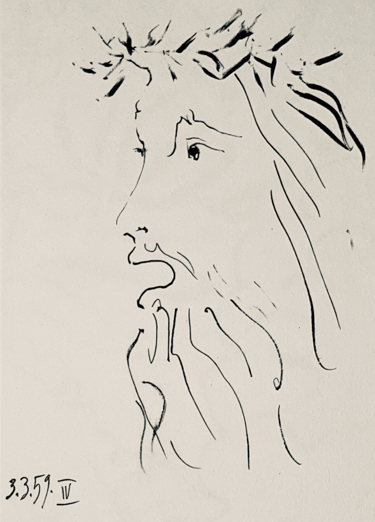 Pablo Picasso, Composition (Bloch 1276; Czwiklitzer 23), Toros y Toreros, Limited Edition Lithograph