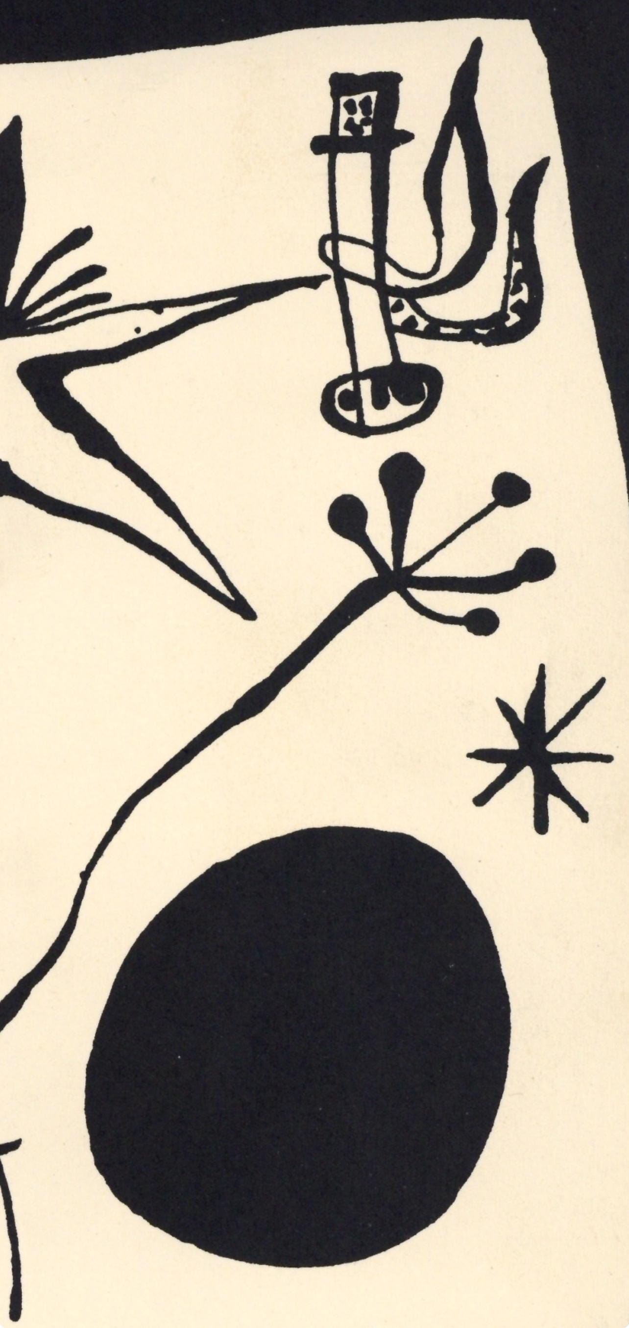 Joan Miró, Composition (Cramer 39), Joan Miró, Limited Edition Lithograph