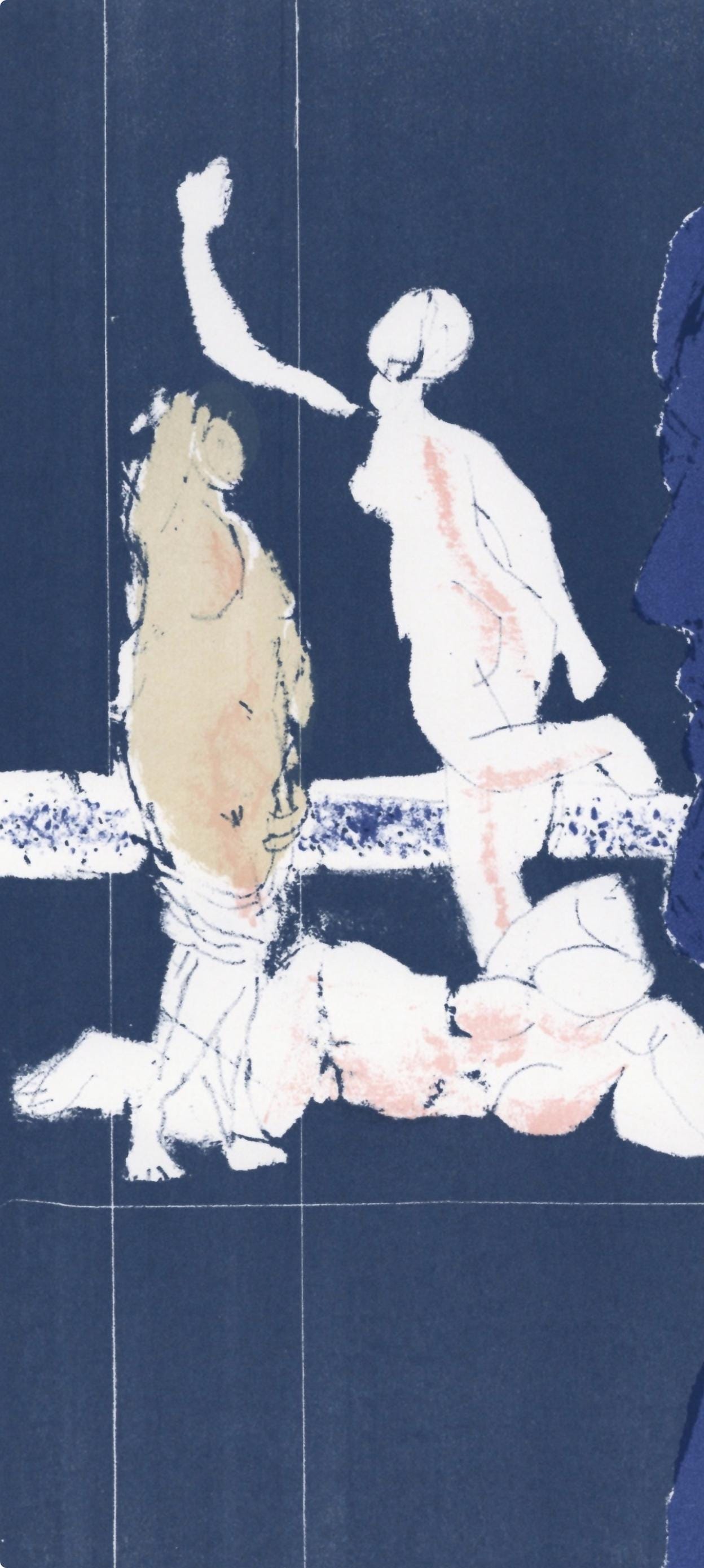 Paul Guiramand, Composition, L'Odyssée, Limited Edition Lithograph