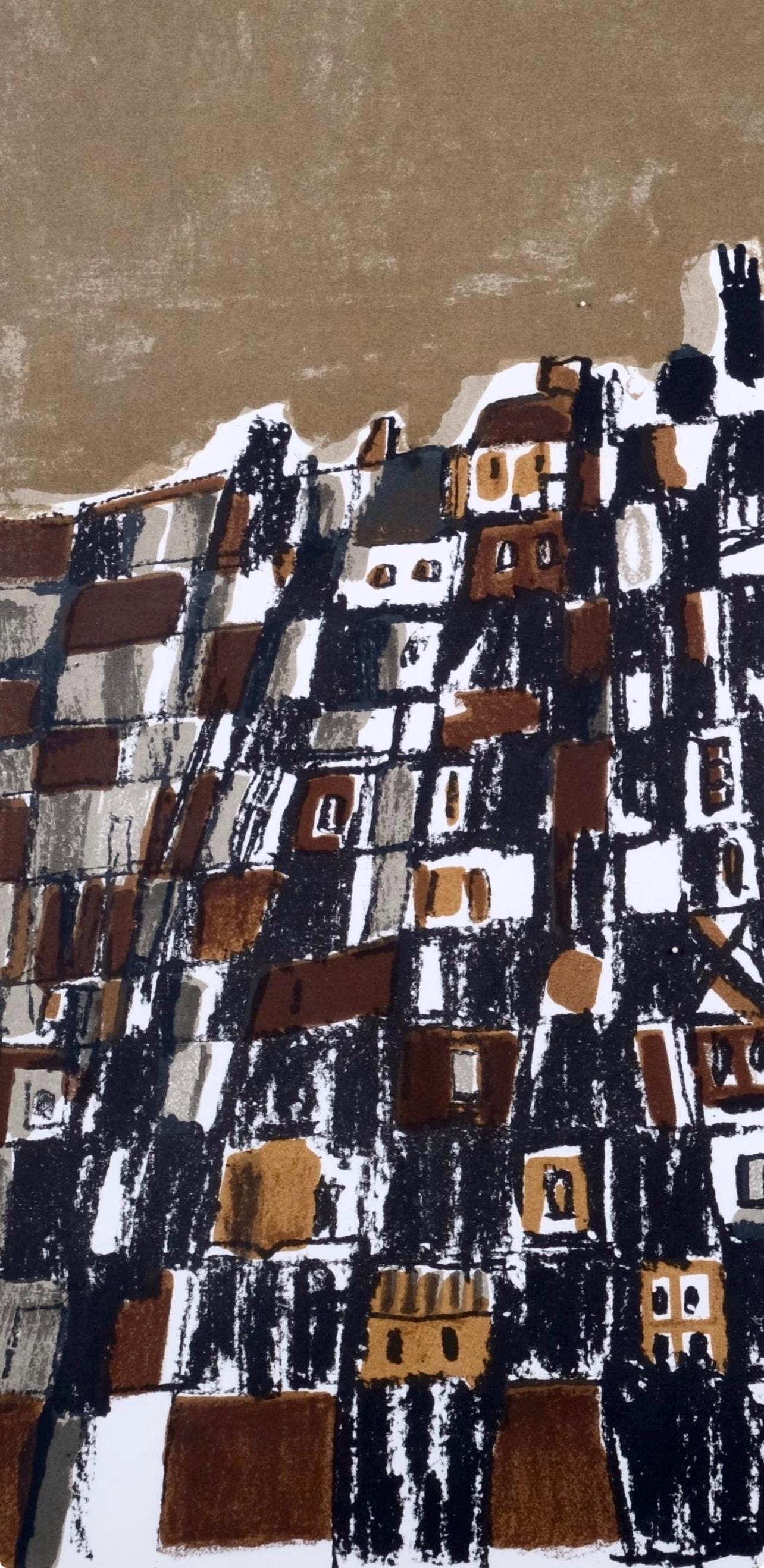 Maria Helena Vieira da Silva, Ville espagnole, XXe siècle, Limited Edition Lithograph