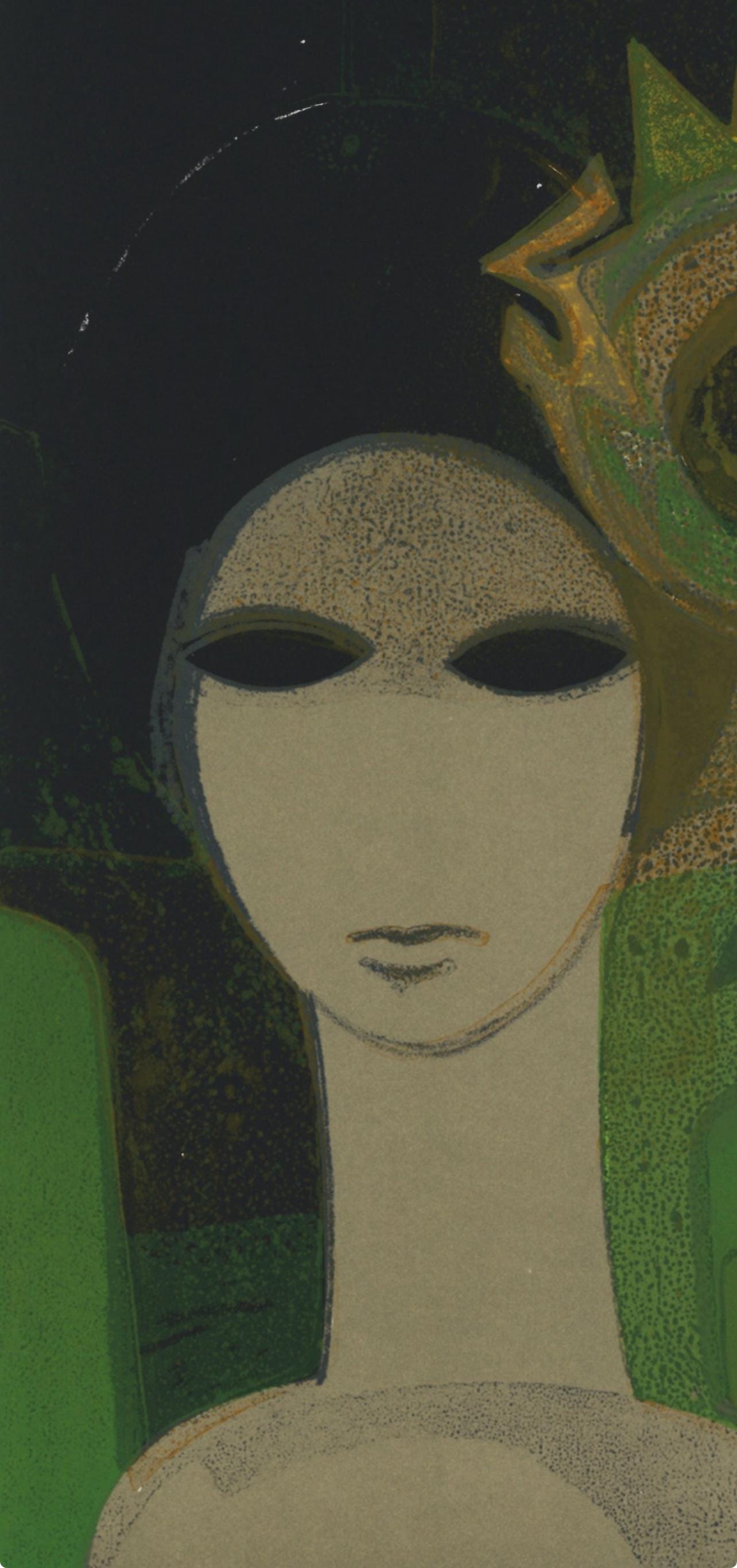 André Minaux, Composition, L'Odyssée, Limited Edition Lithograph
