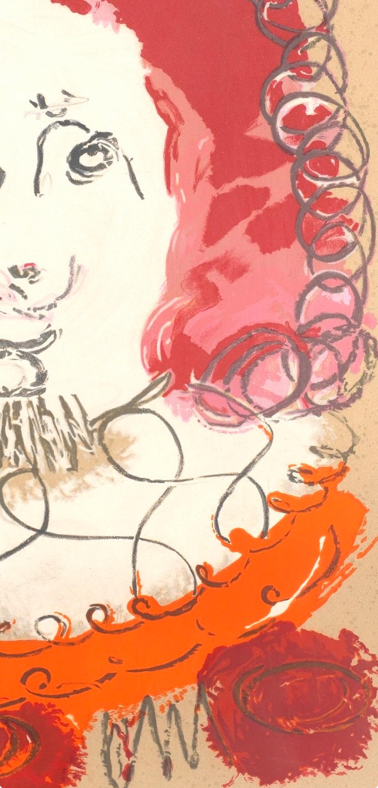 Pablo Picasso, Composition (Orozco 207-261), Vingt-Neuf Portraits Imaginaires, Limited Edition Lithograph