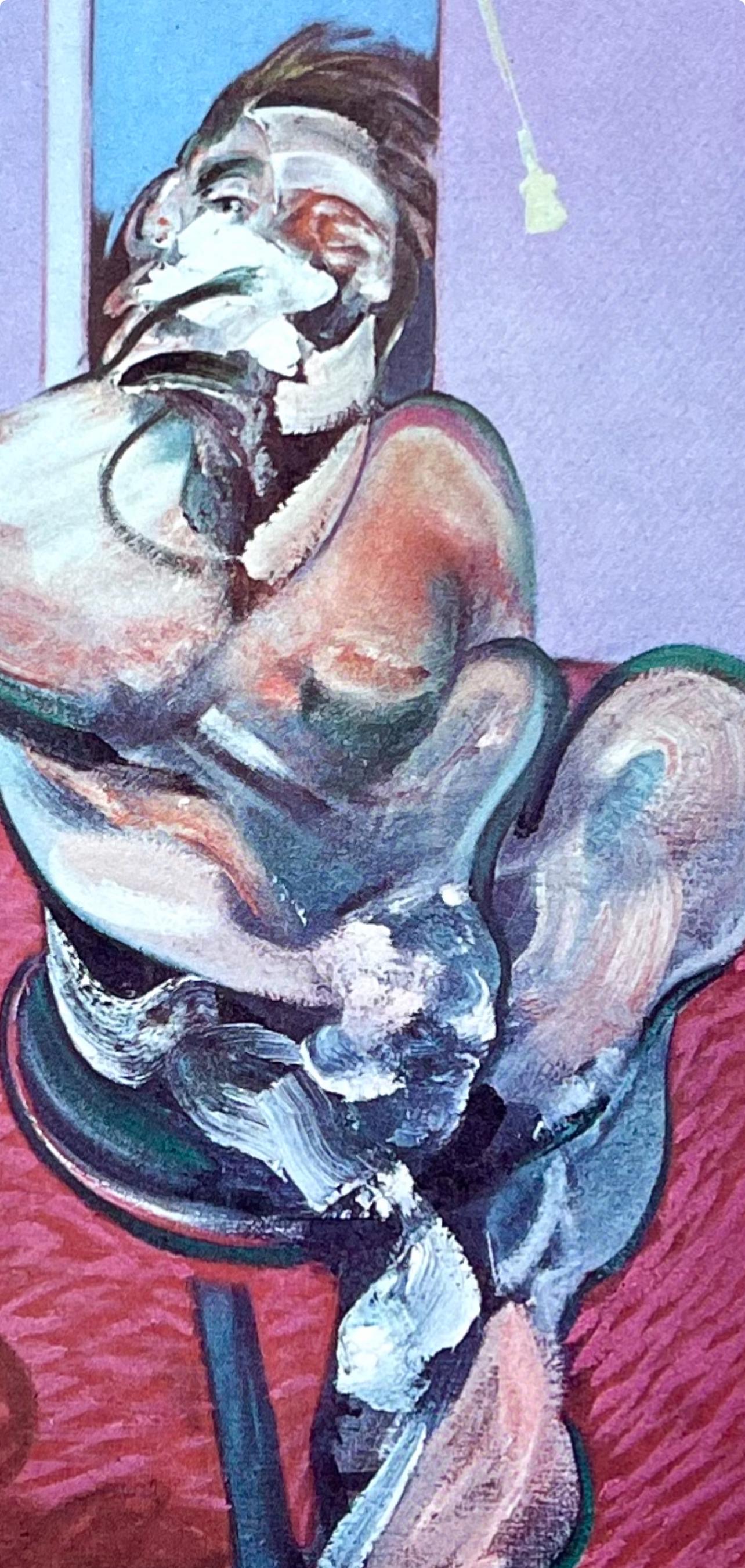 Francis Bacon, Portrait of George Dyer Talking, Derrière le miroir, Limited Edition Lithograph