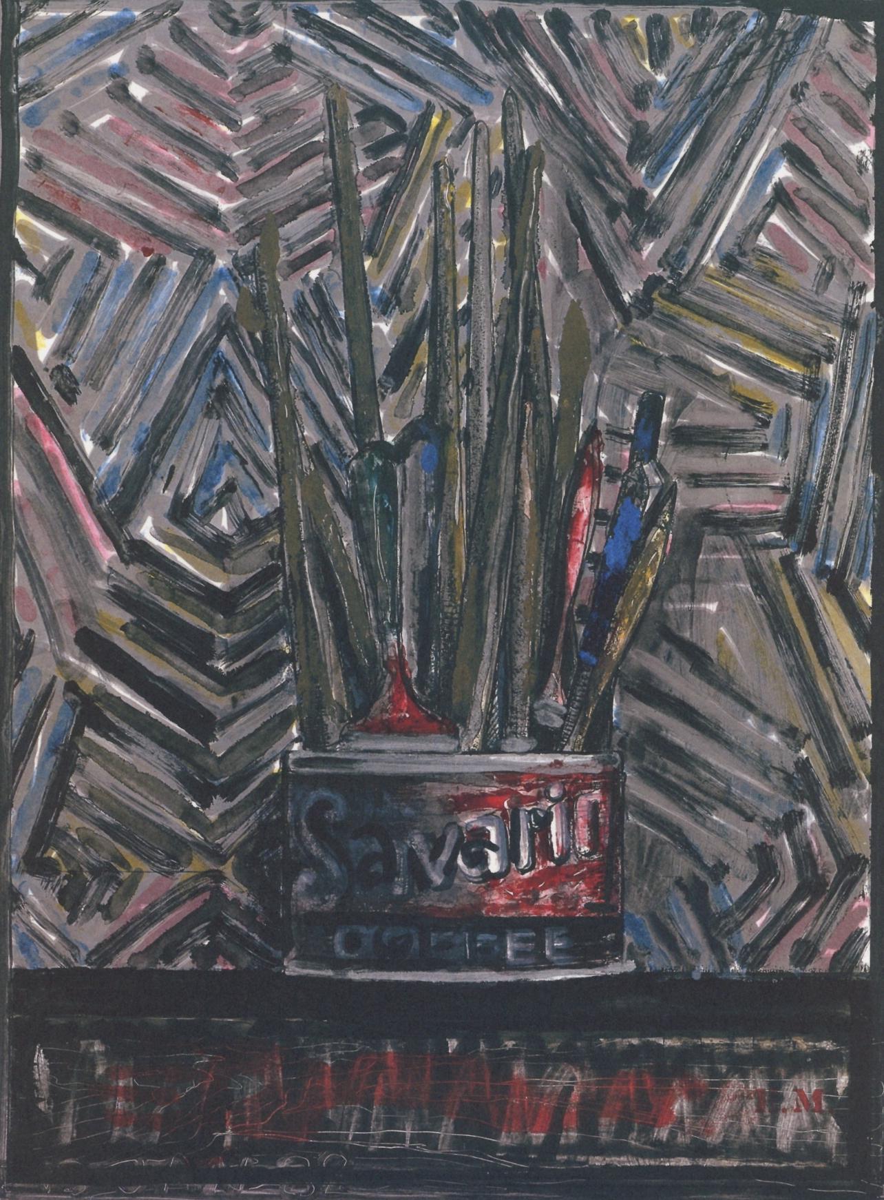 Jasper Johns, Composition, Jasper Johns, 17 Monotypes, Limited Edition Héliogravure