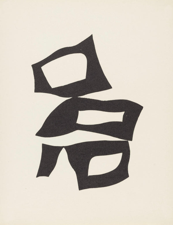 Hans Jean Arp, Composition (Arntz 148-175; Hagenbach A 25; Bolliger 54), Dreams and Projects, Limited Edition Woodcut