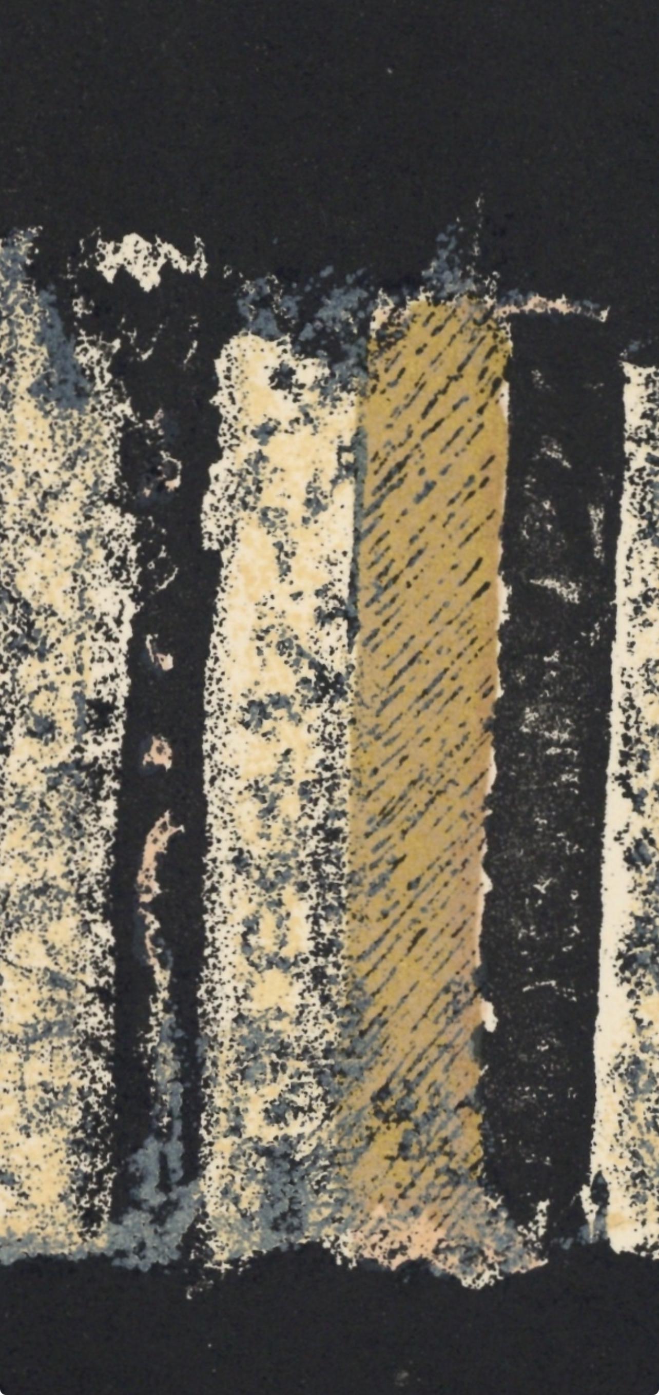 César Baldaccini, Composition, XXe siècle, Limited Edition Lithograph