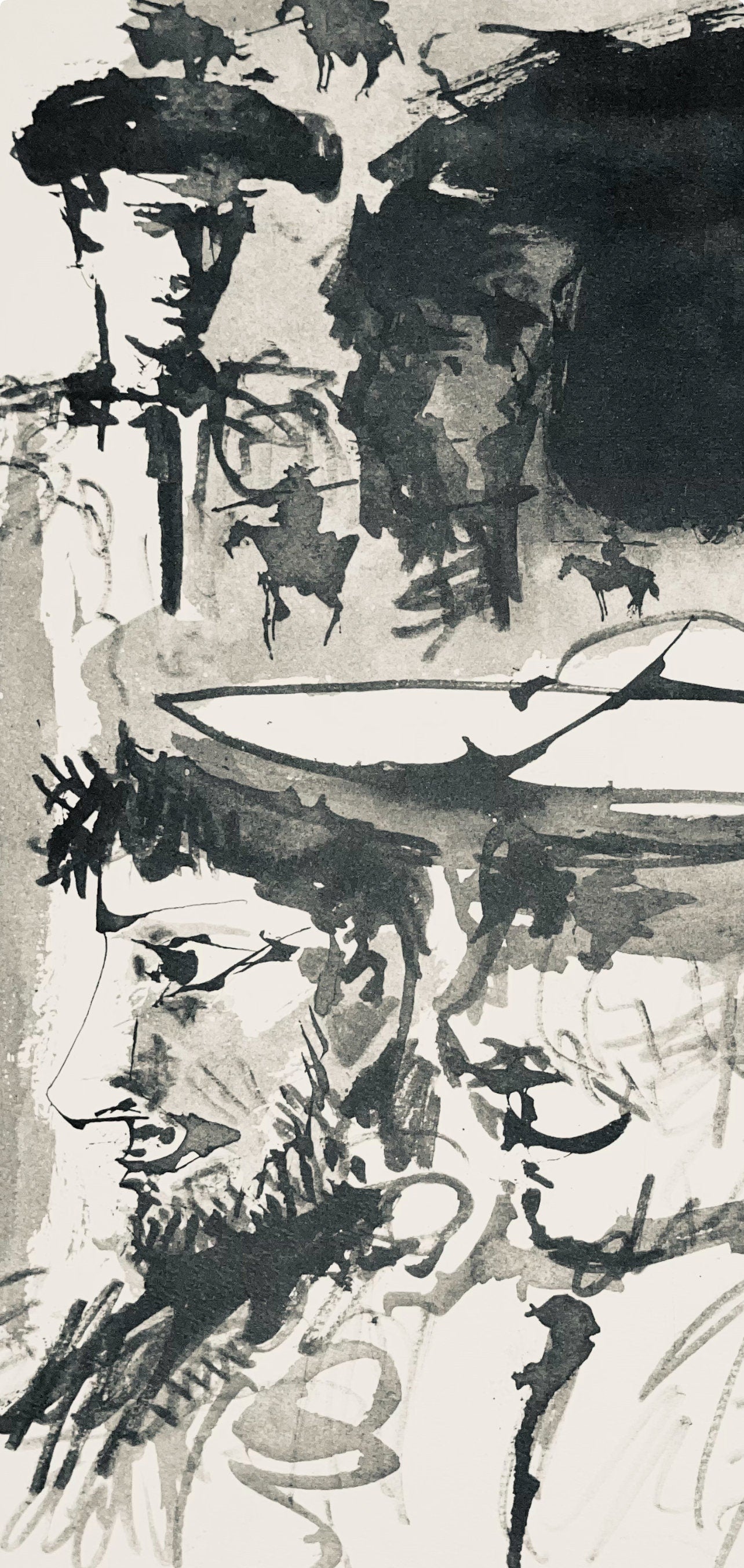 Pablo Picasso, Composition (Bloch 1276; Czwiklitzer 23), Toros y Toreros, Limited Edition Lithograph