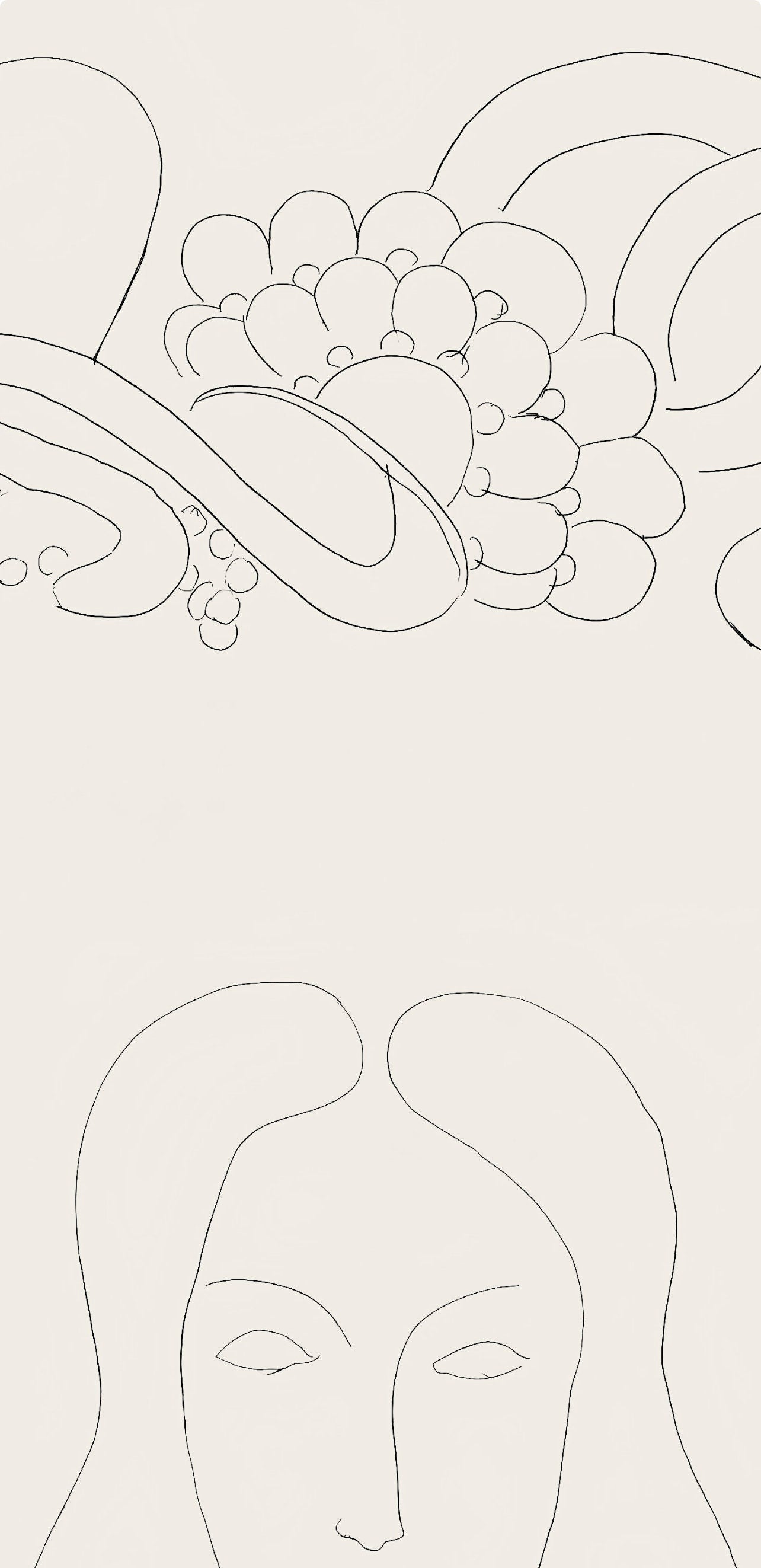 Henri Matisse, Composition, Poésies, Limited Edition Lithograph
